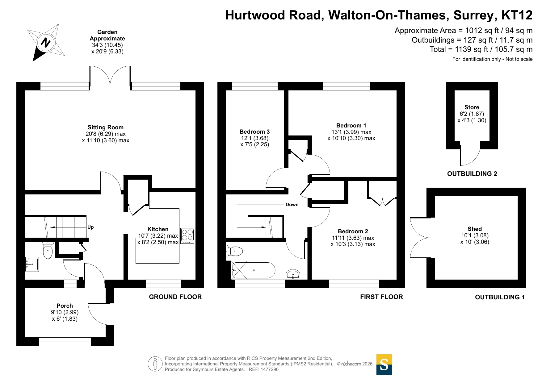 21, Hurtwood Road, Surrey floorplan