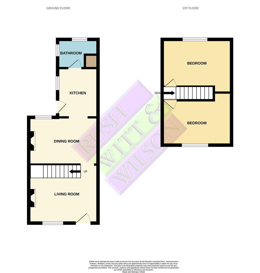 2 Landgate Cottages, North Street, Winchelsea floorplan