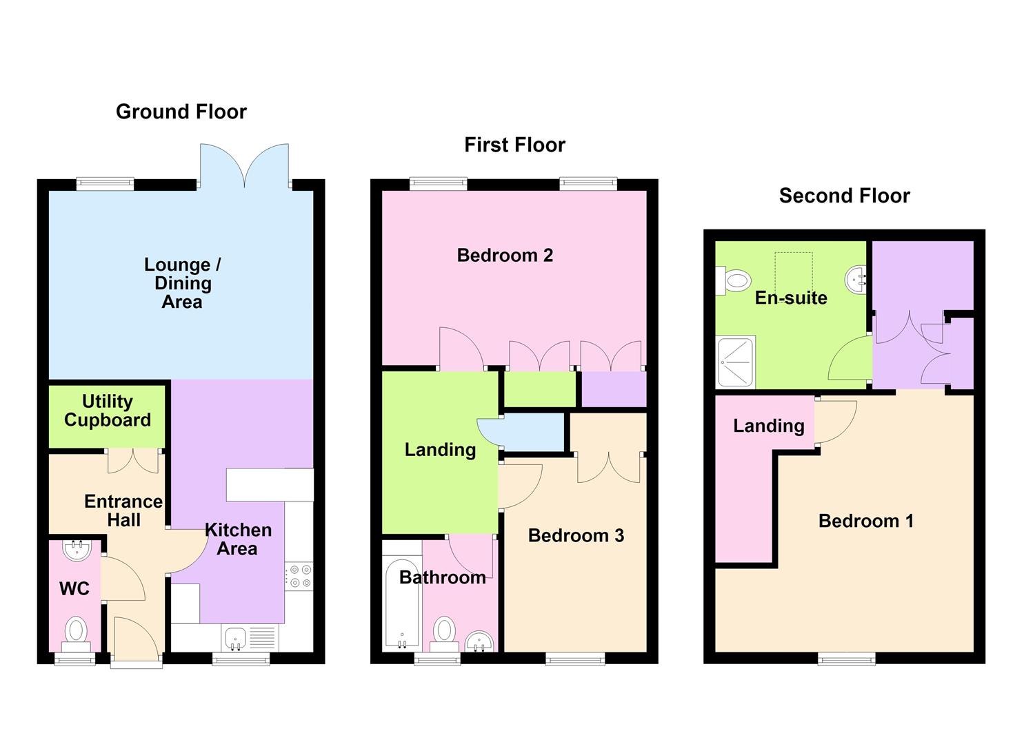 83, Ashville Road, Peterborough floorplan