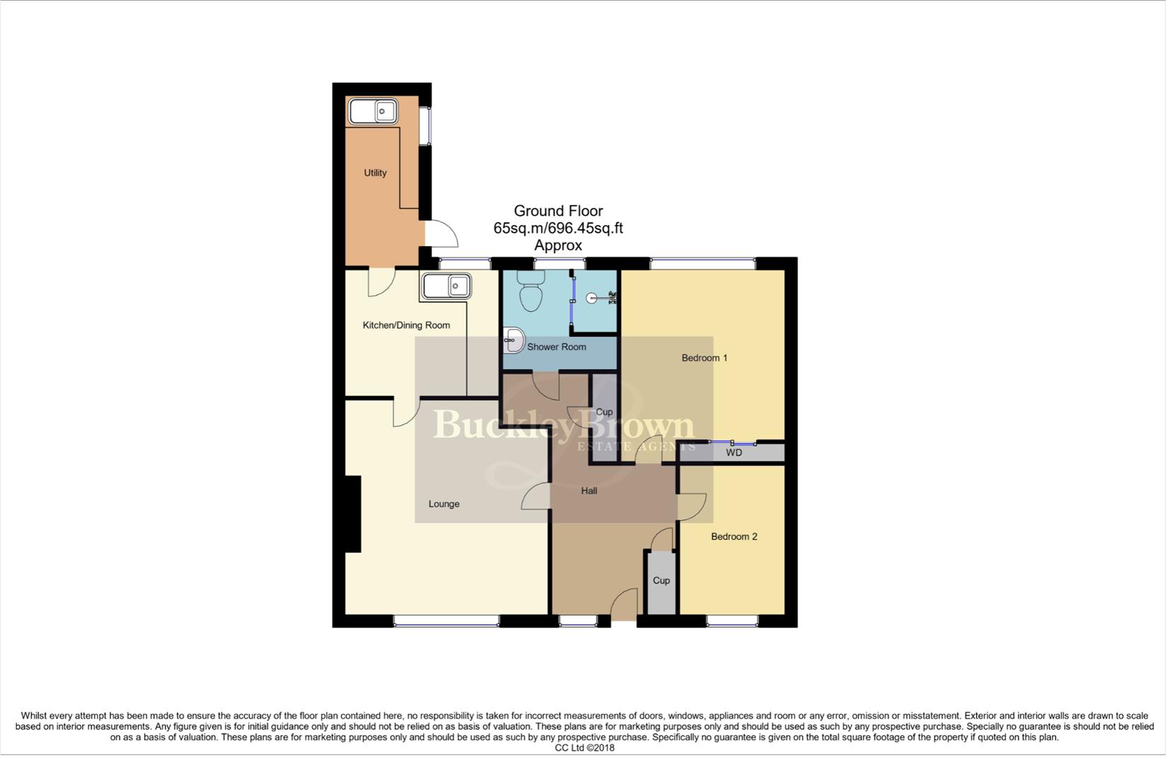 14, Meadow Close, Alfreton floorplan