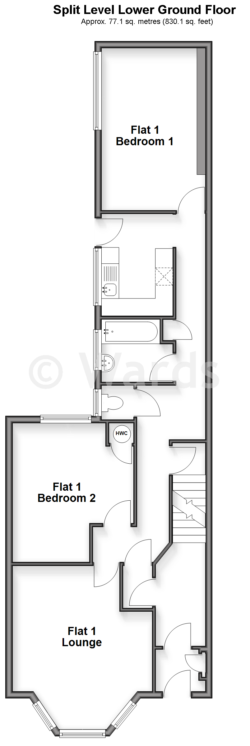 23, Gordon Road, Margate floorplan