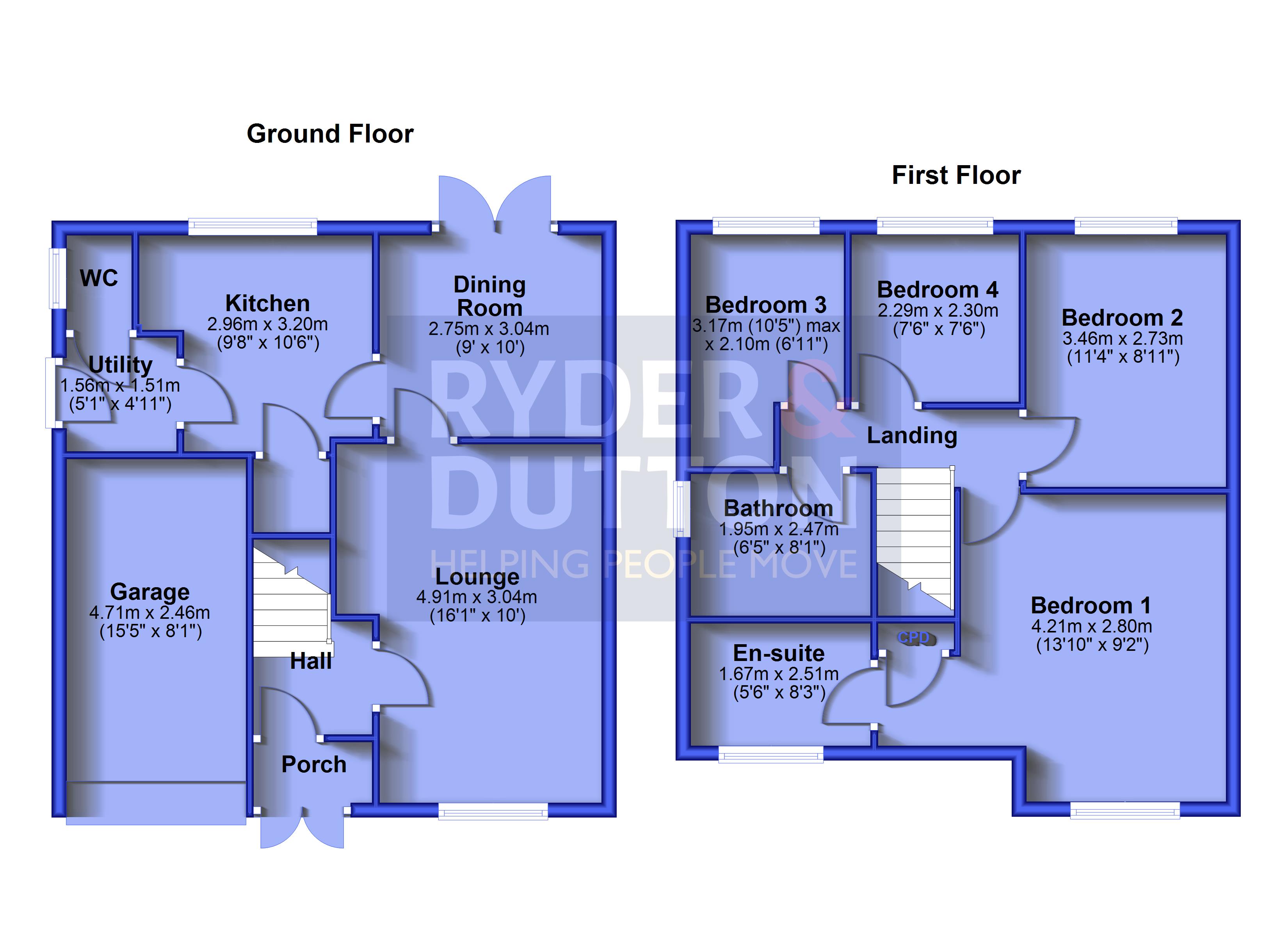 6, Midgley Drive, Rochdale floorplan