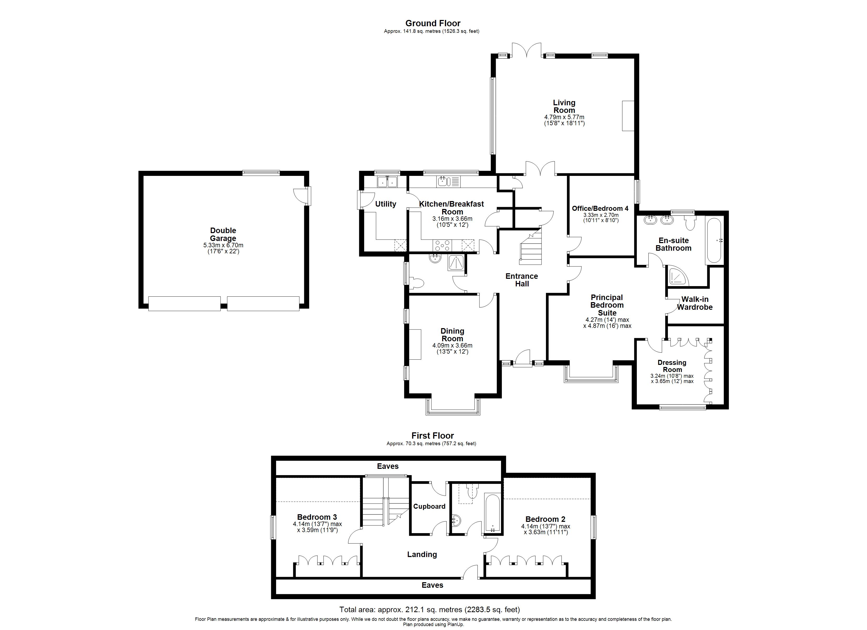 Pirton Road, Holwell, Hitchin, Hertfordshire SG5, 4 bedroom bungalow