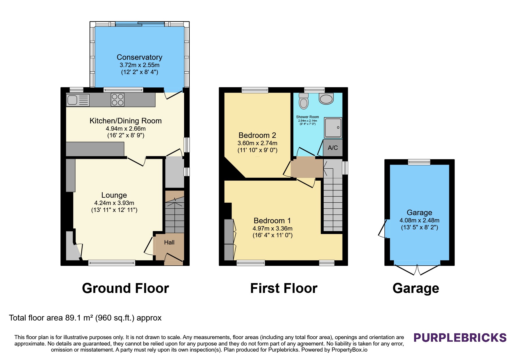 89, Abbotts Road, Leek floorplan