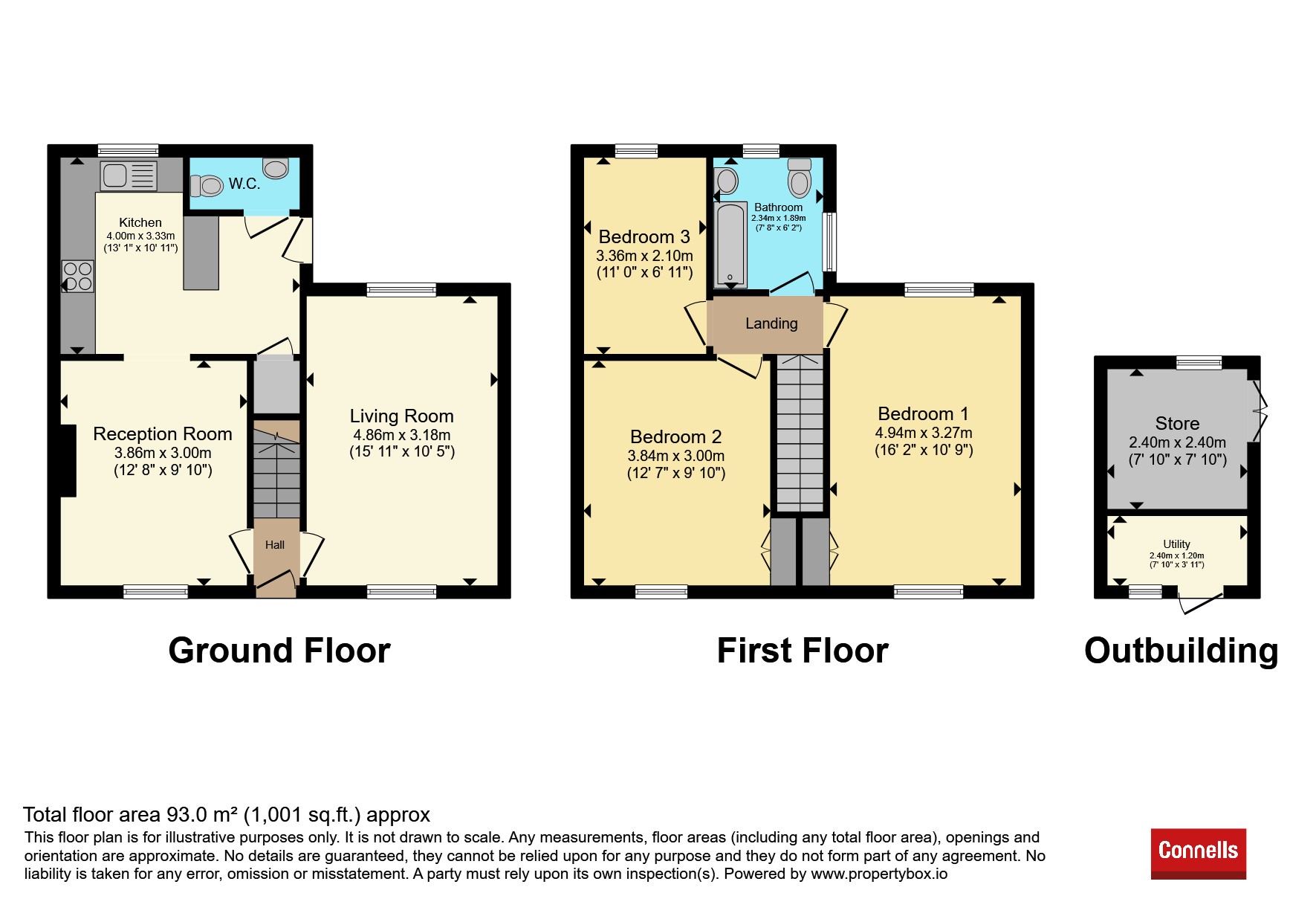 The Model Village, Southam floorplan