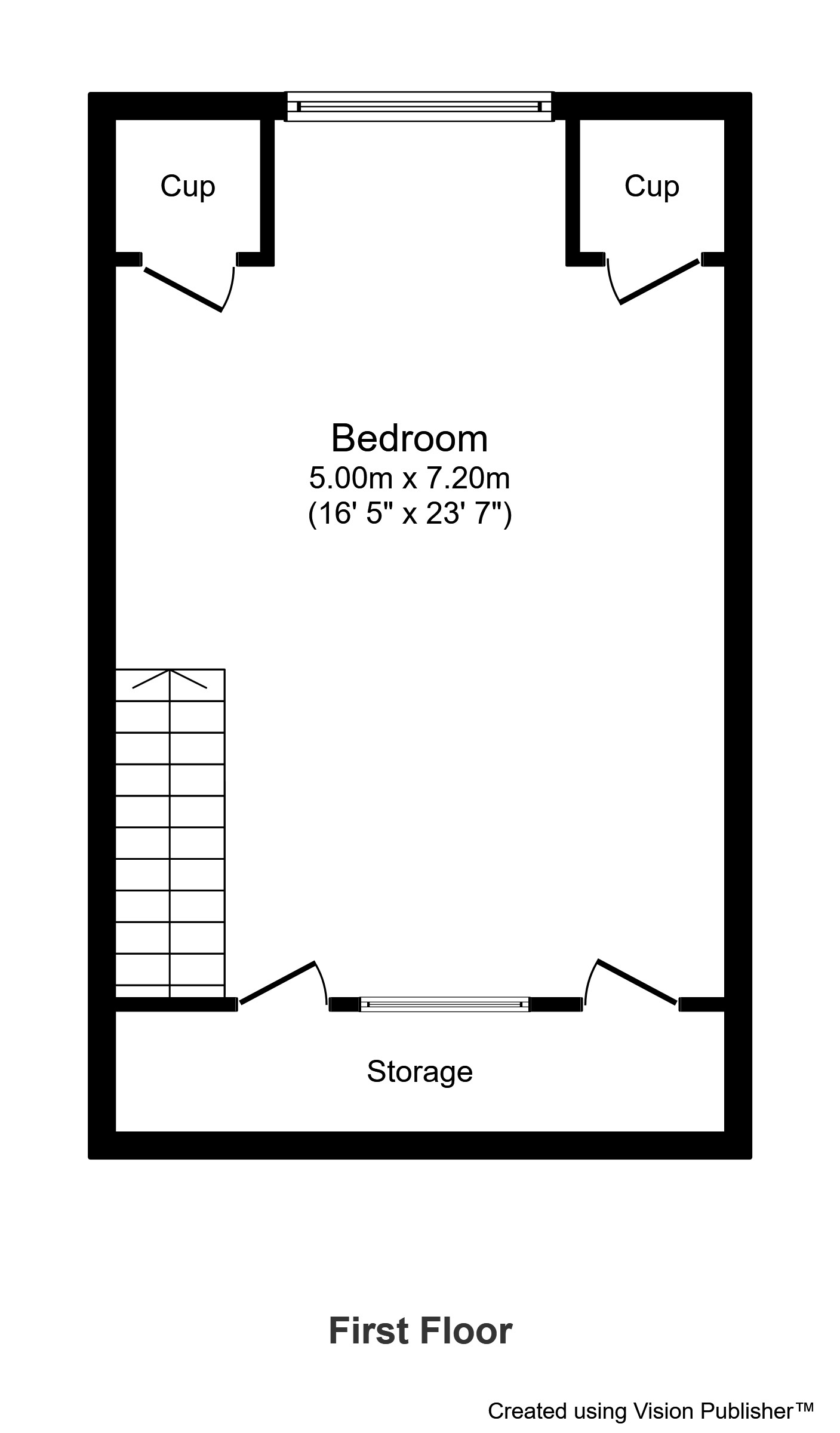 53, Market Street, Edenfield floorplan
