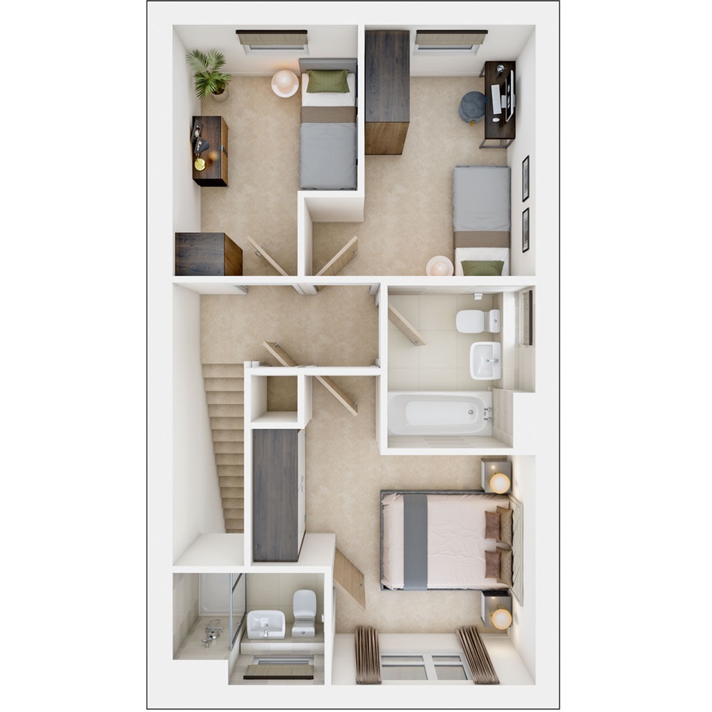 The Brilbury  - Plot 206, Harvest Hill, Harvest Hill Road, Maidenhead floorplan