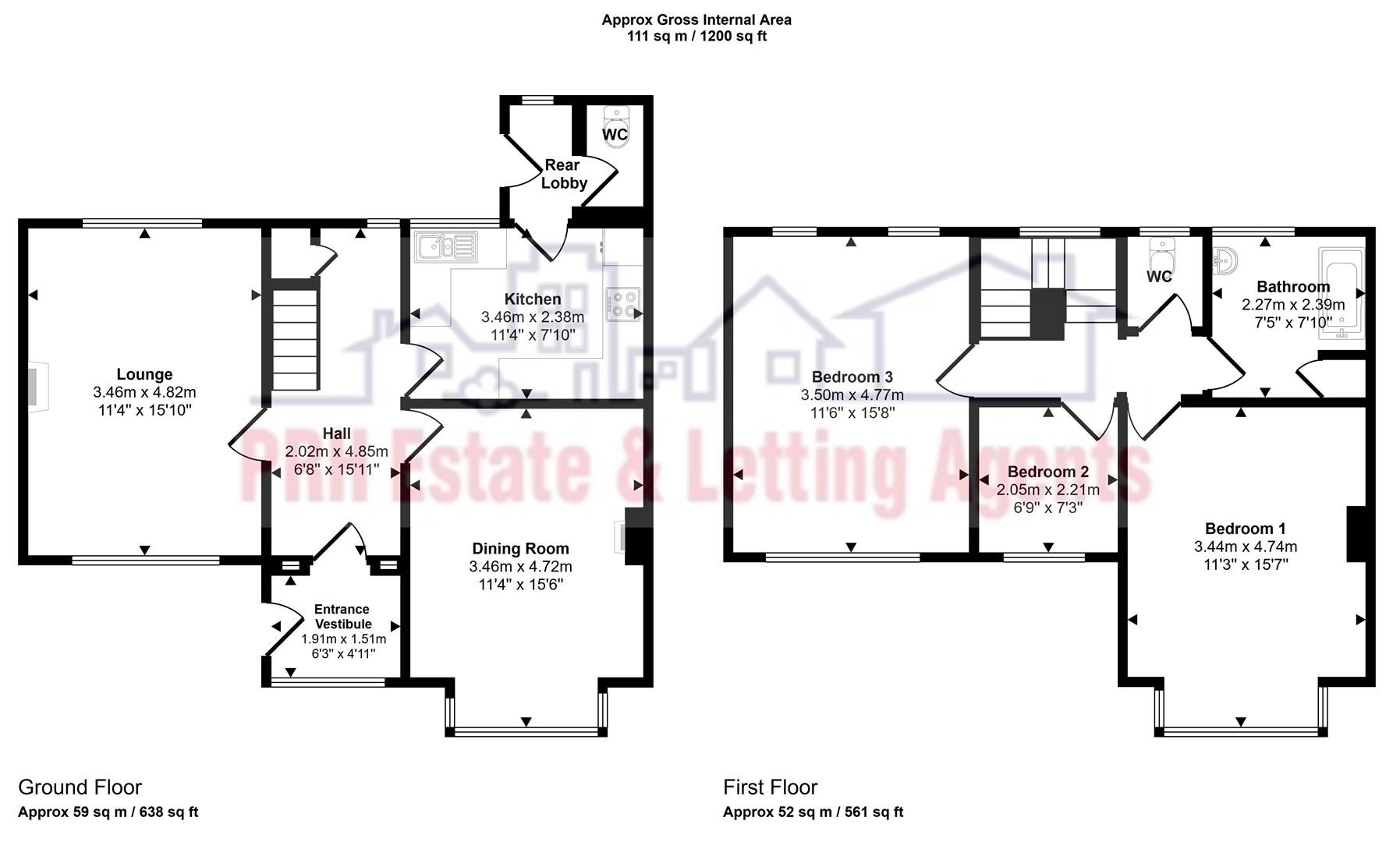 27, Pendarves Road, Penzance floorplan