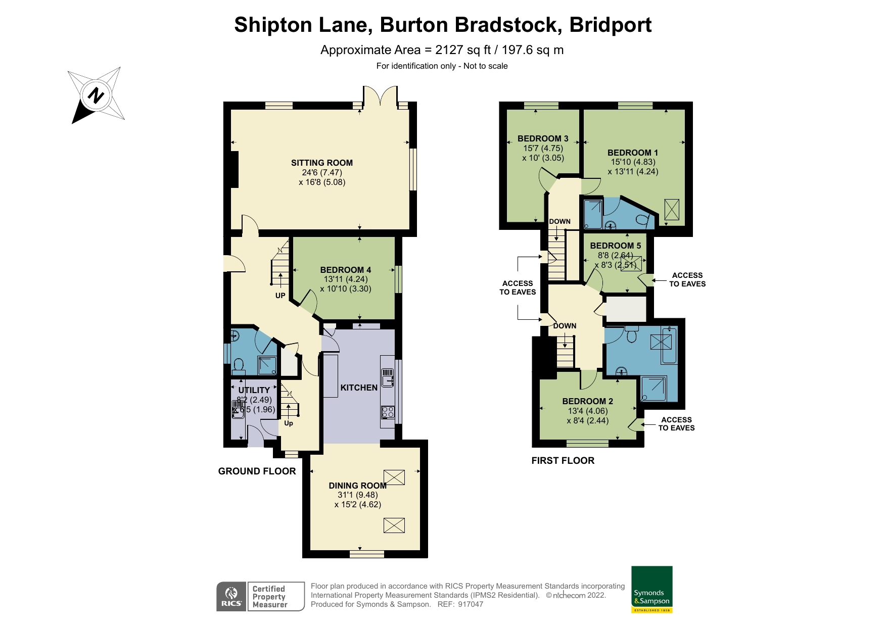 Shipton Lane, Burton Bradstock, Bridport DT6, 5 bedroom detached house