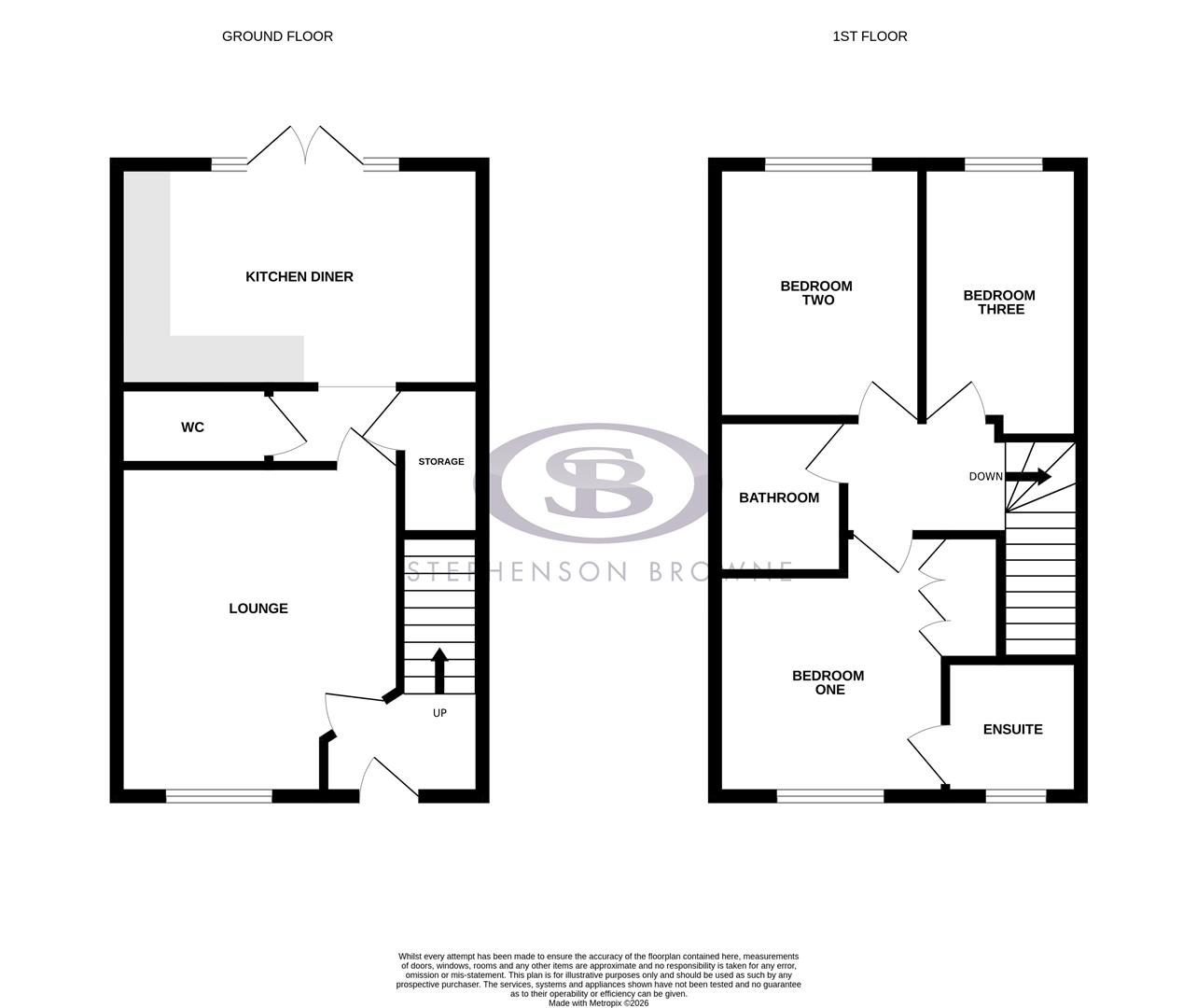 28, Mellors Field Close, Sandbach floorplan