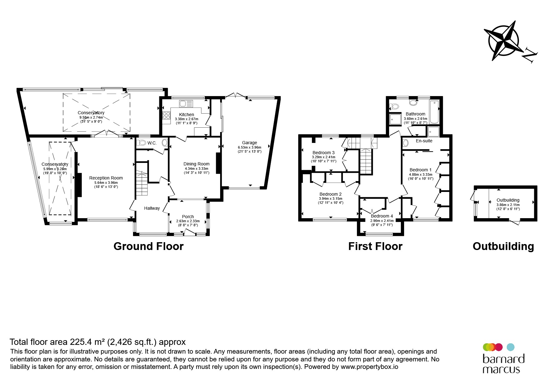 4, Lancaster Road, London floorplan