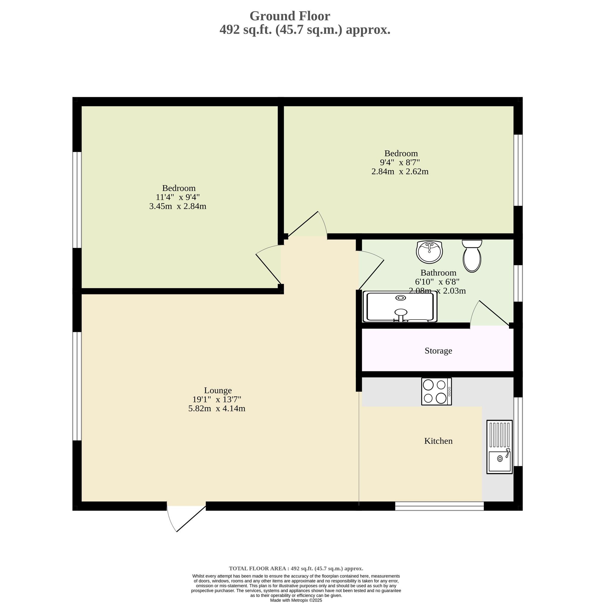 Lodge C, Marsh Road, Lowestoft, floorplan