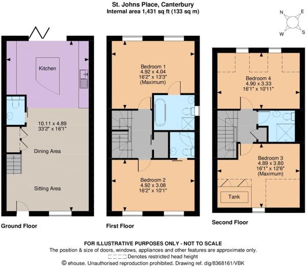 4 Bedrooms  for sale in St Johns Mews, St Johns Place, Canterbury CT1