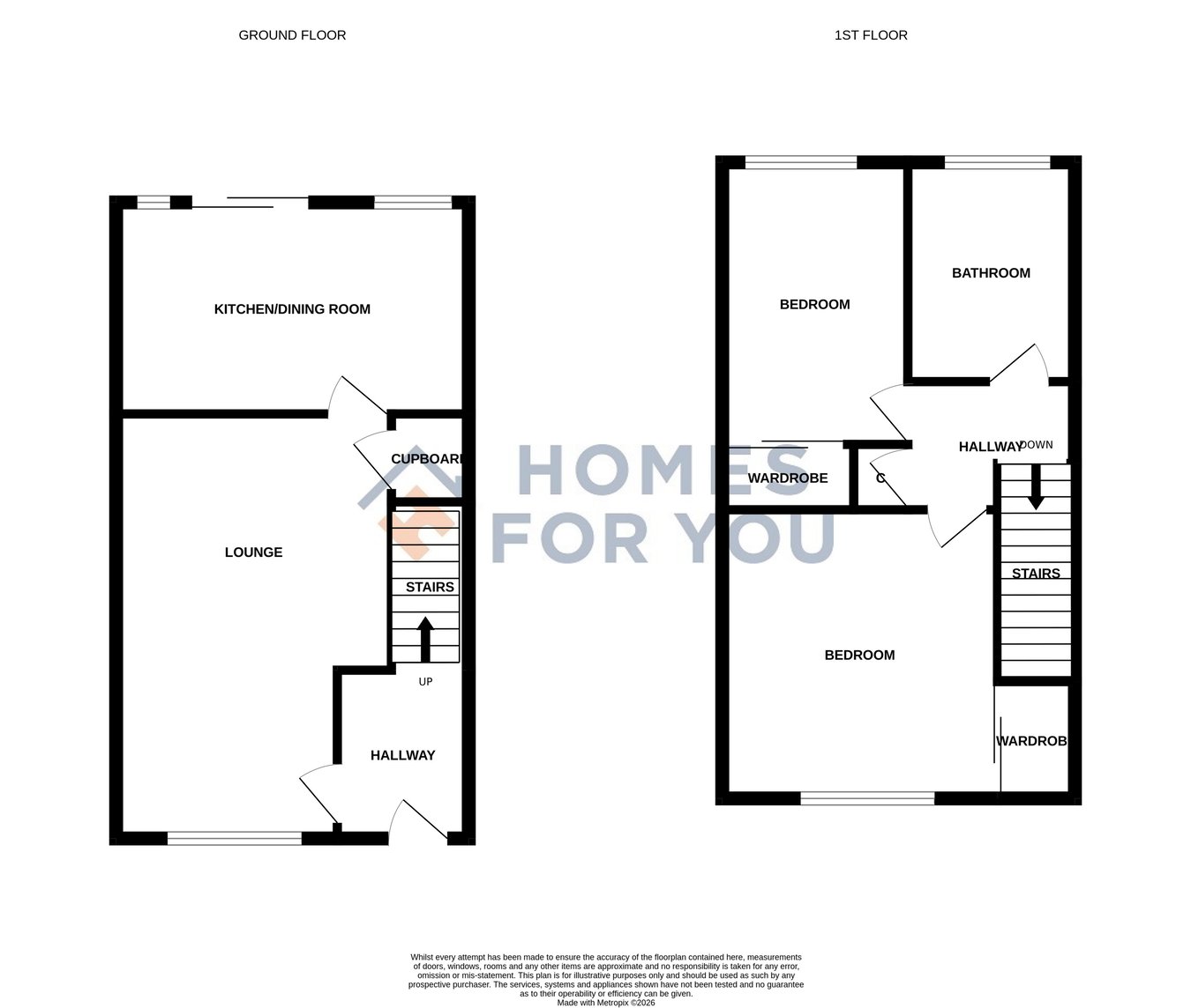 2, Montgomery Crescent, Falkirk floorplan