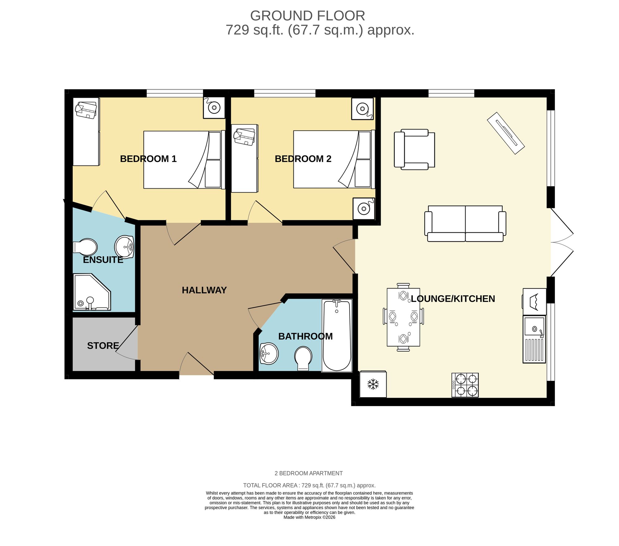 52 La Salle Chadwick Street, Leeds floorplan