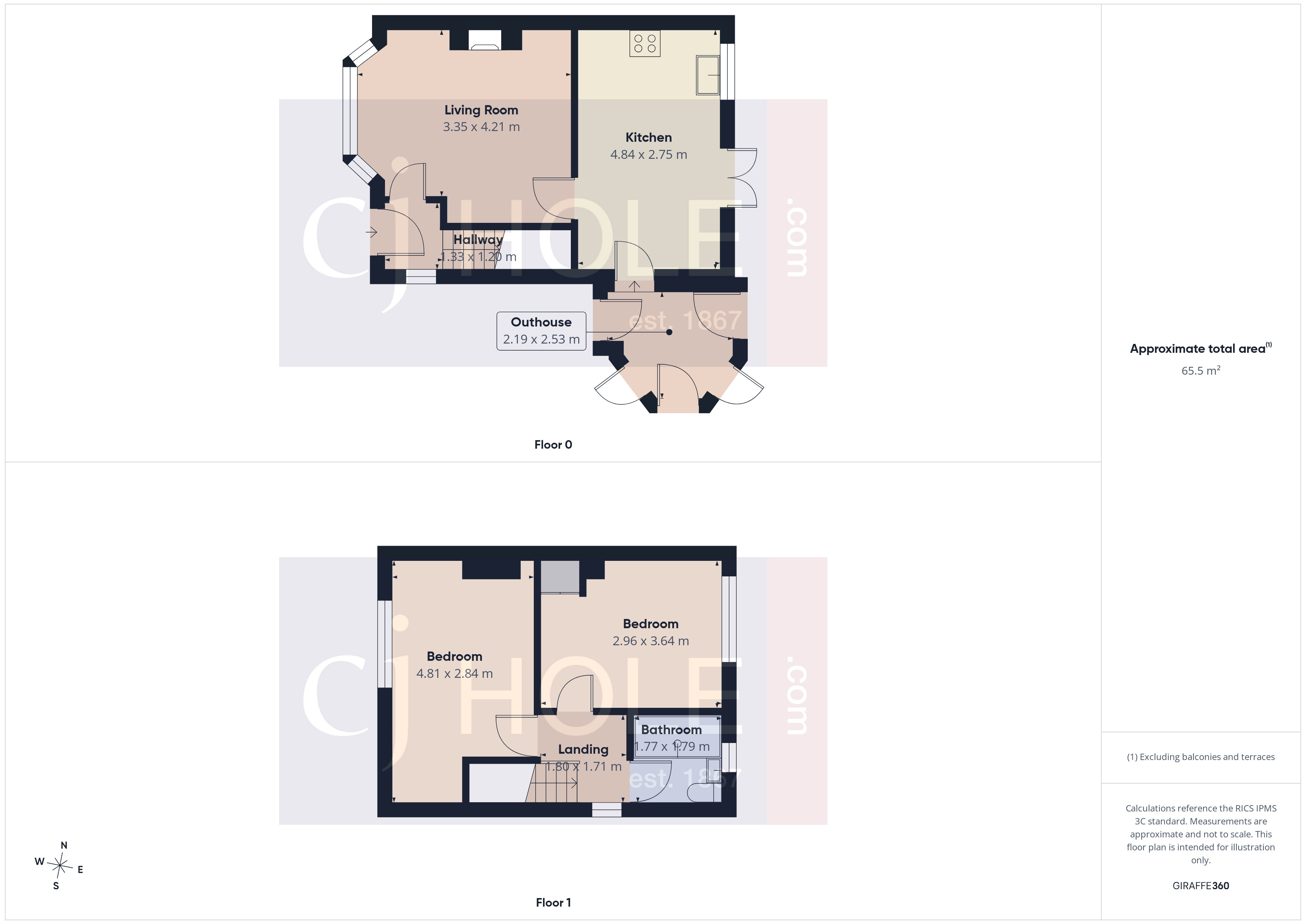 44, Alma Road, Bristol floorplan