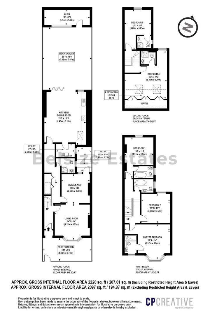85, Raleigh Road, Haringay floorplan