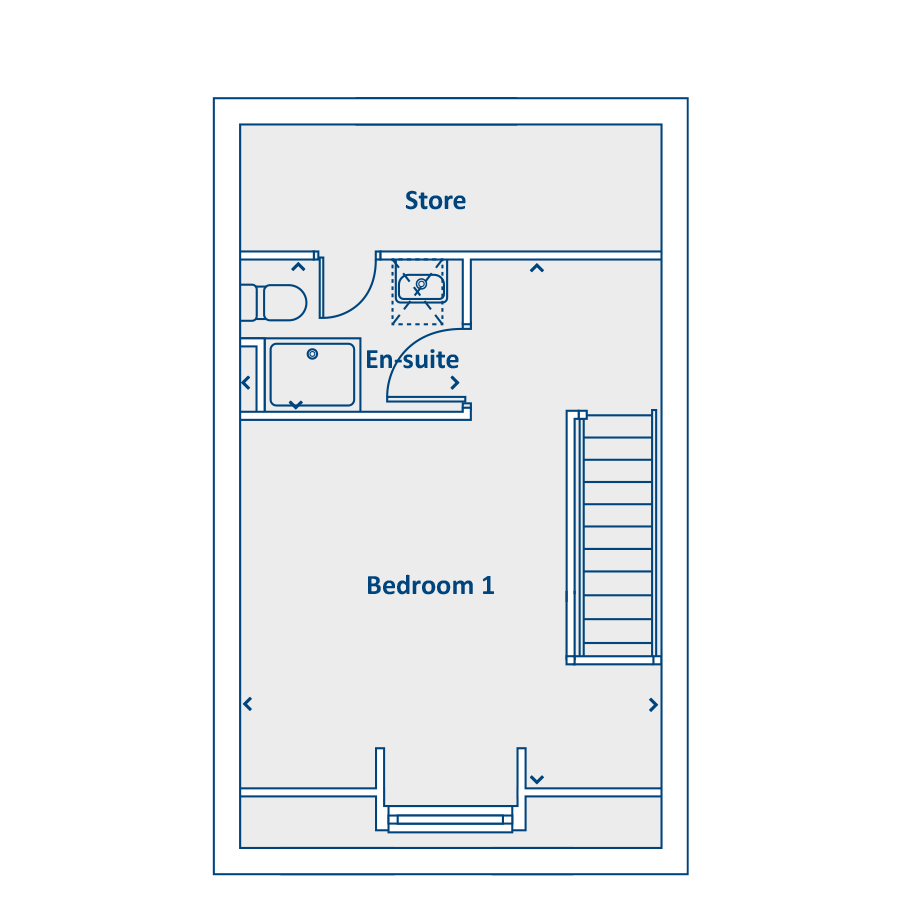 Plot 76, Welsh Road, Garden City, Deeside floorplan