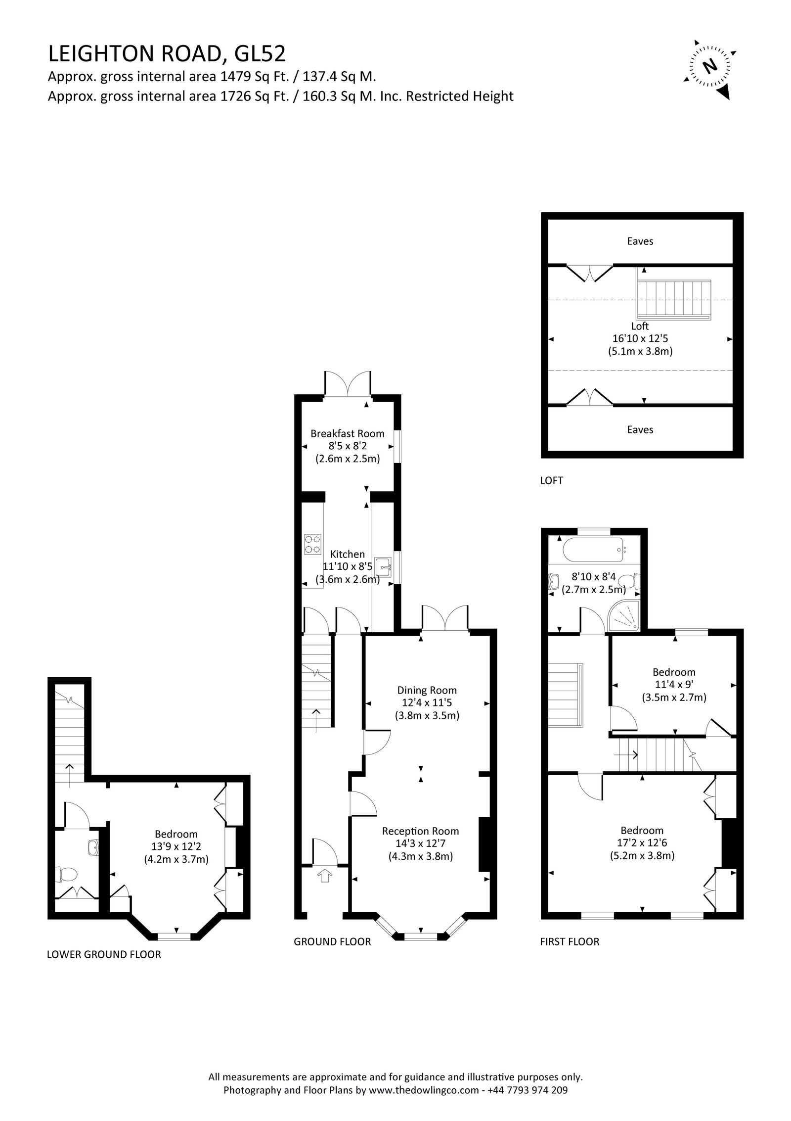 23, Leighton Road, Cheltenham floorplan