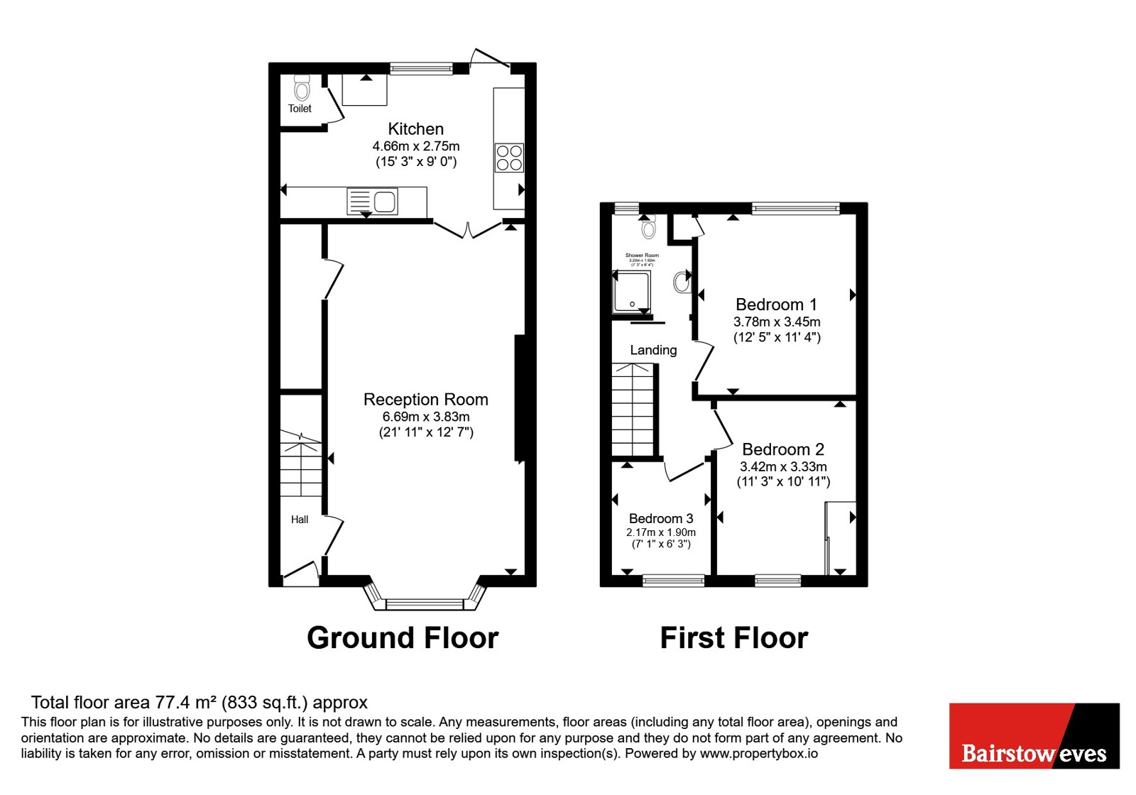144, Rollason Road, Coventry floorplan