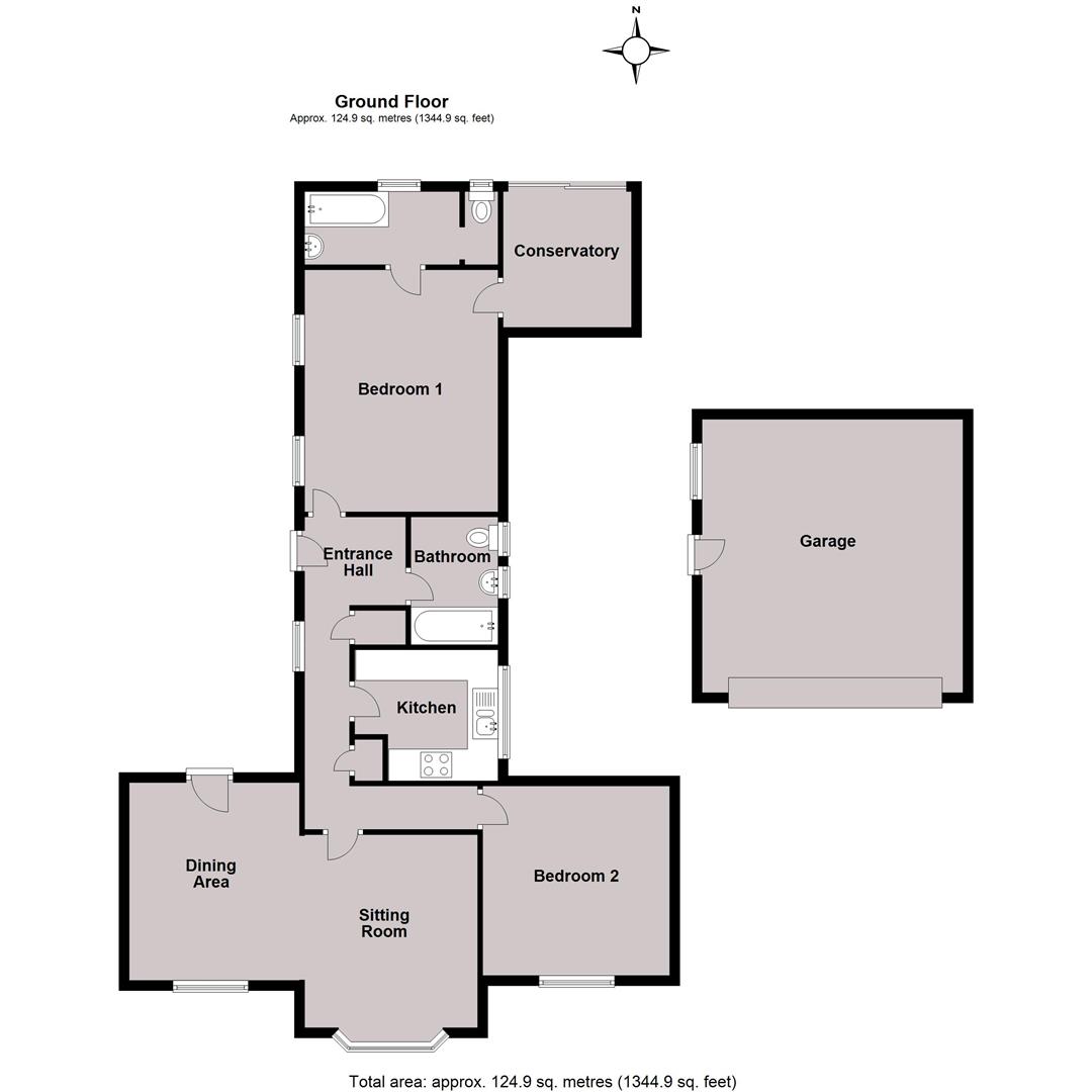 2 Bedrooms Detached bungalow for sale in Tankerton Road, Tankerton, Whitstable CT5