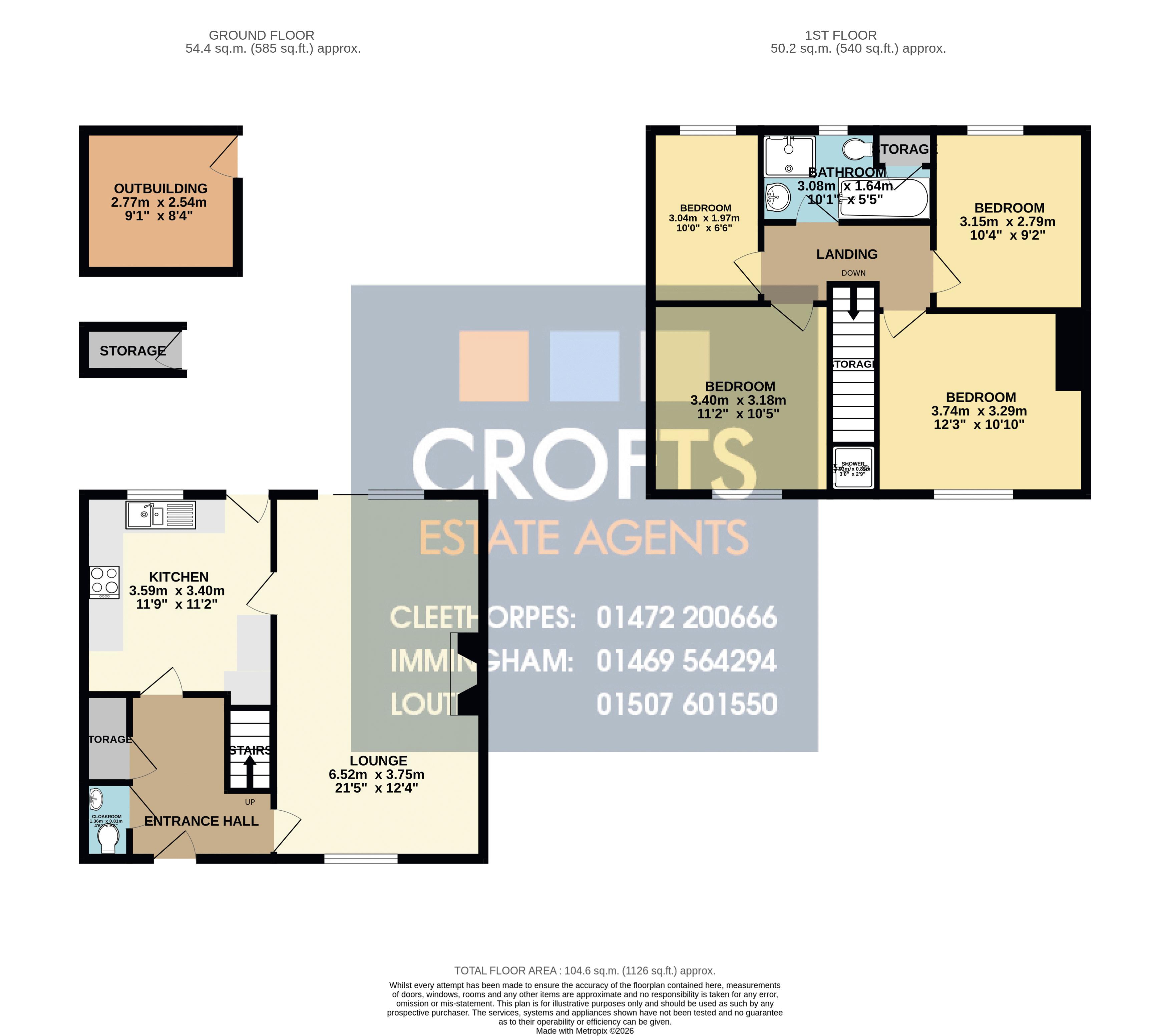516, Laceby Road, Grimsby floorplan