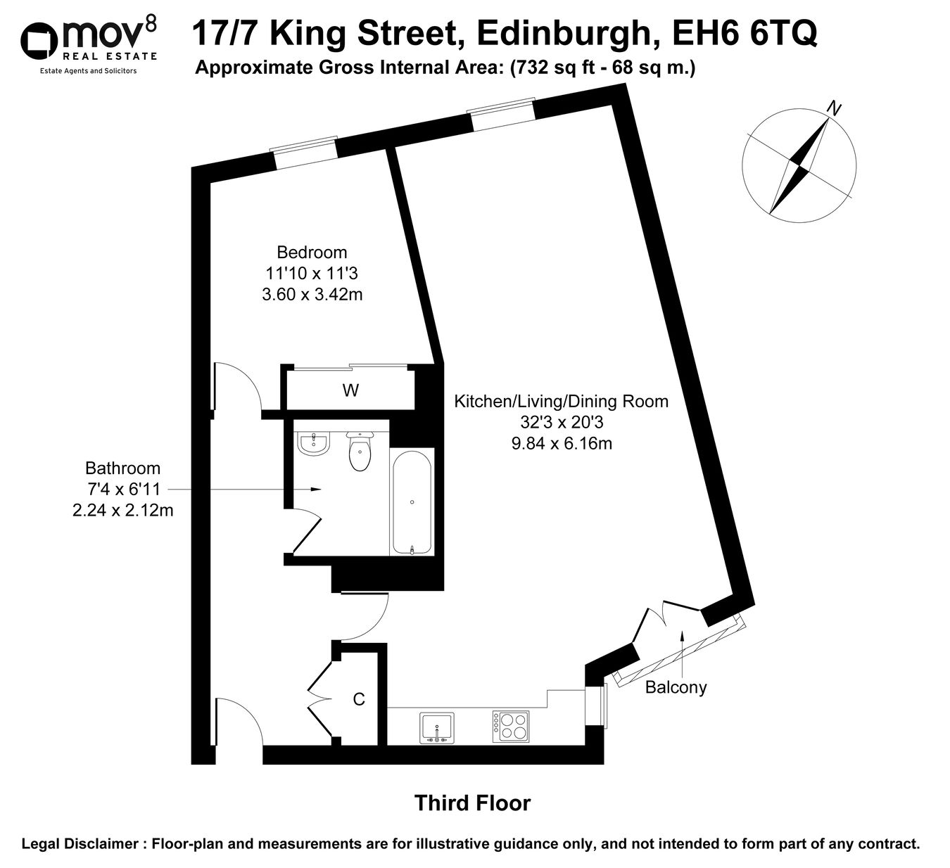 King Street, Edinburgh floorplan