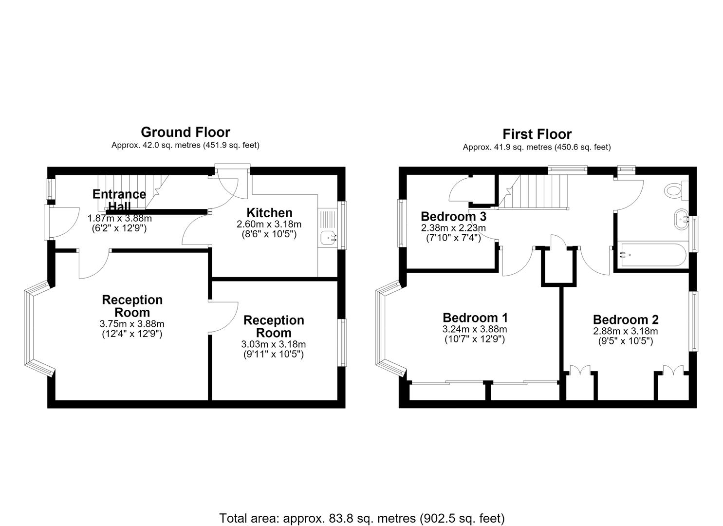 20, Cleveland Road, Uxbridge floorplan