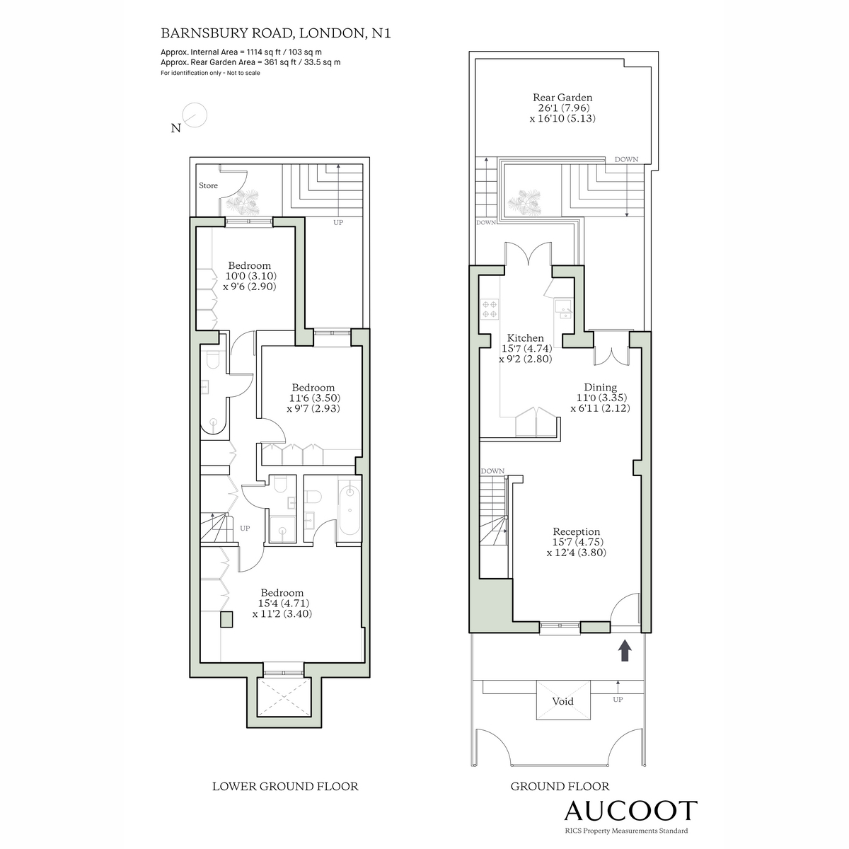 66, Barnsbury Road, London floorplan