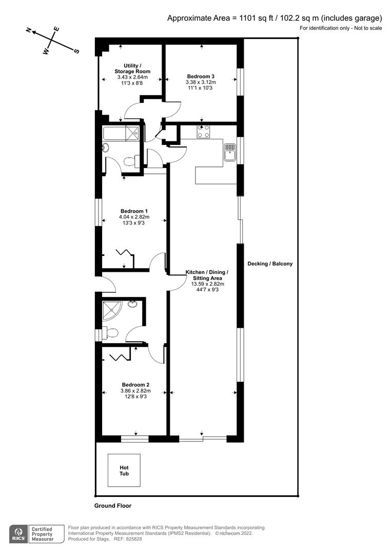 10 Forest Lakes, Woolsery, Bideford floorplan