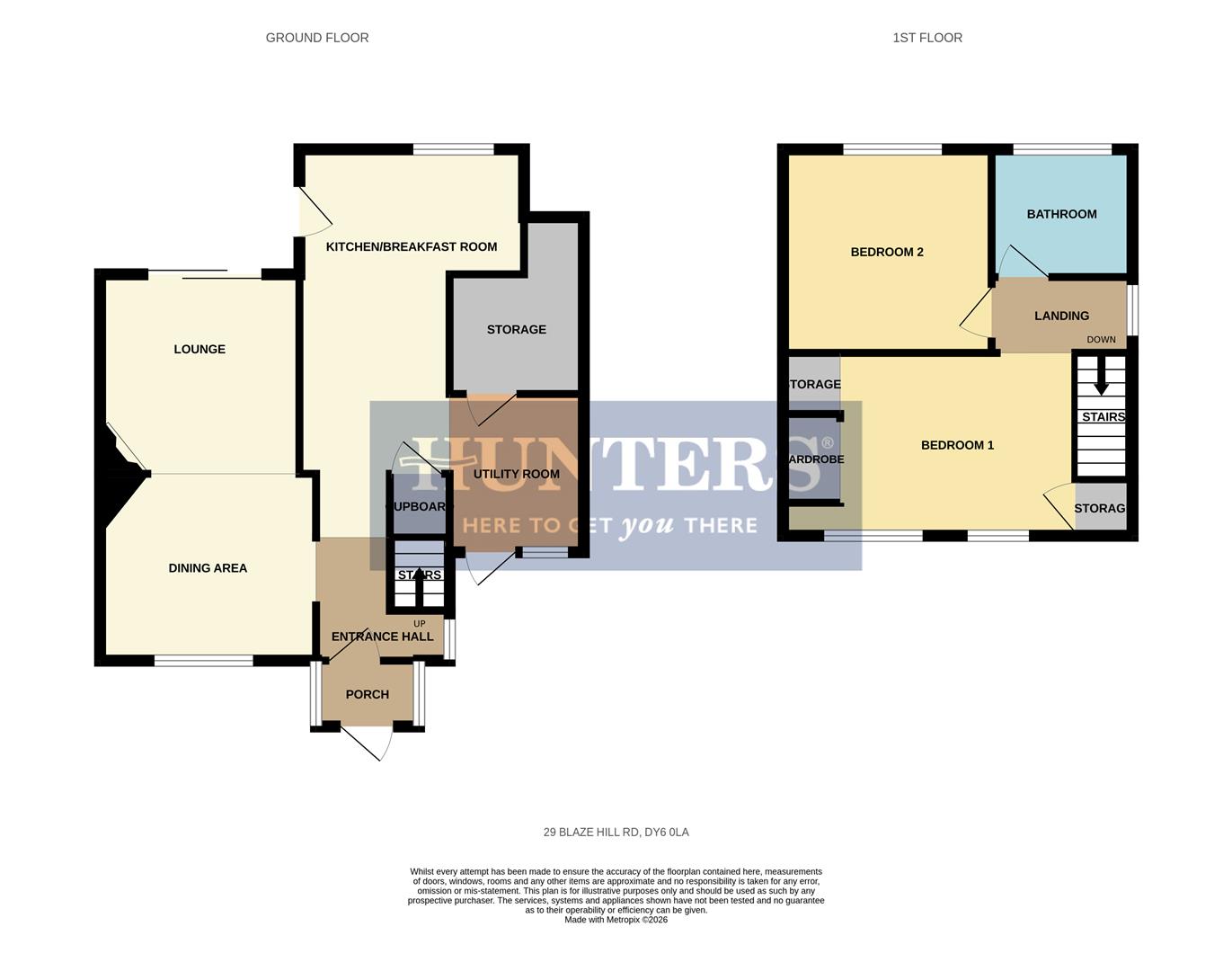 29, Blaze Hill Road, Kingswinford floorplan