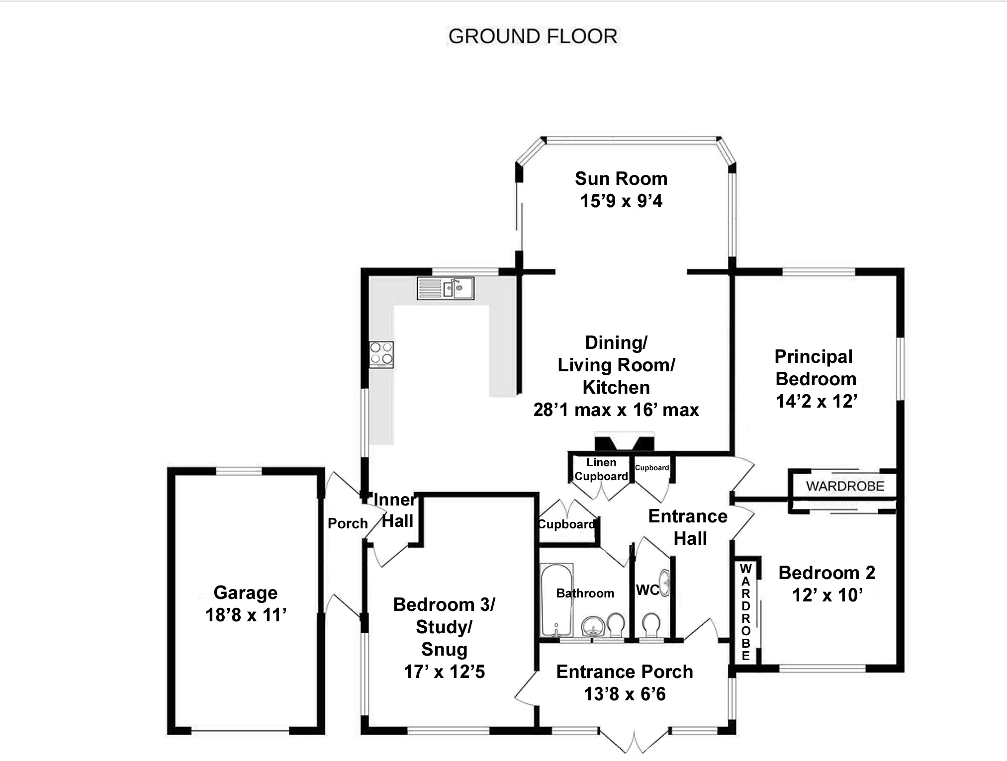 Highstead Rise, Helston floorplan