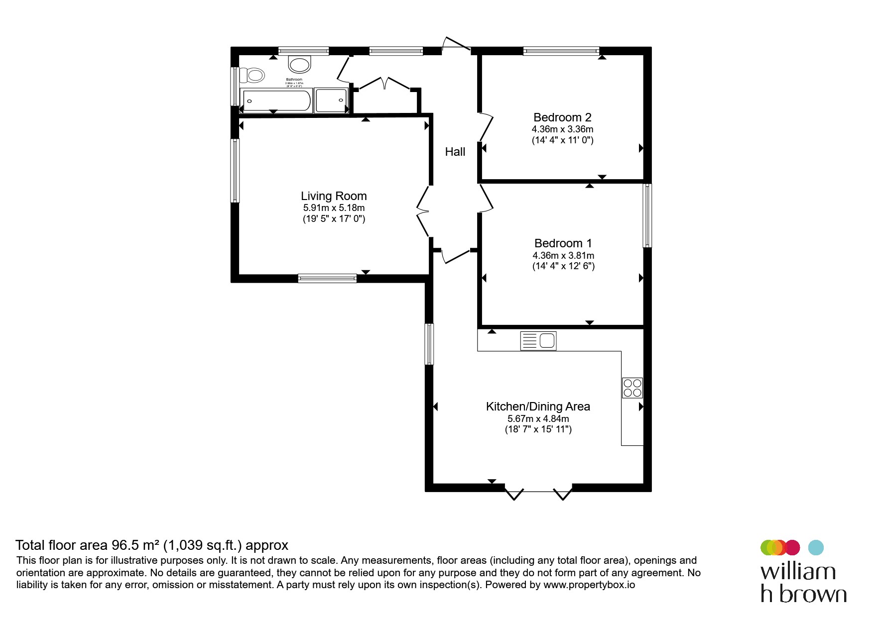 Plot 7, 1, Jubilee Way, Halesworth floorplan