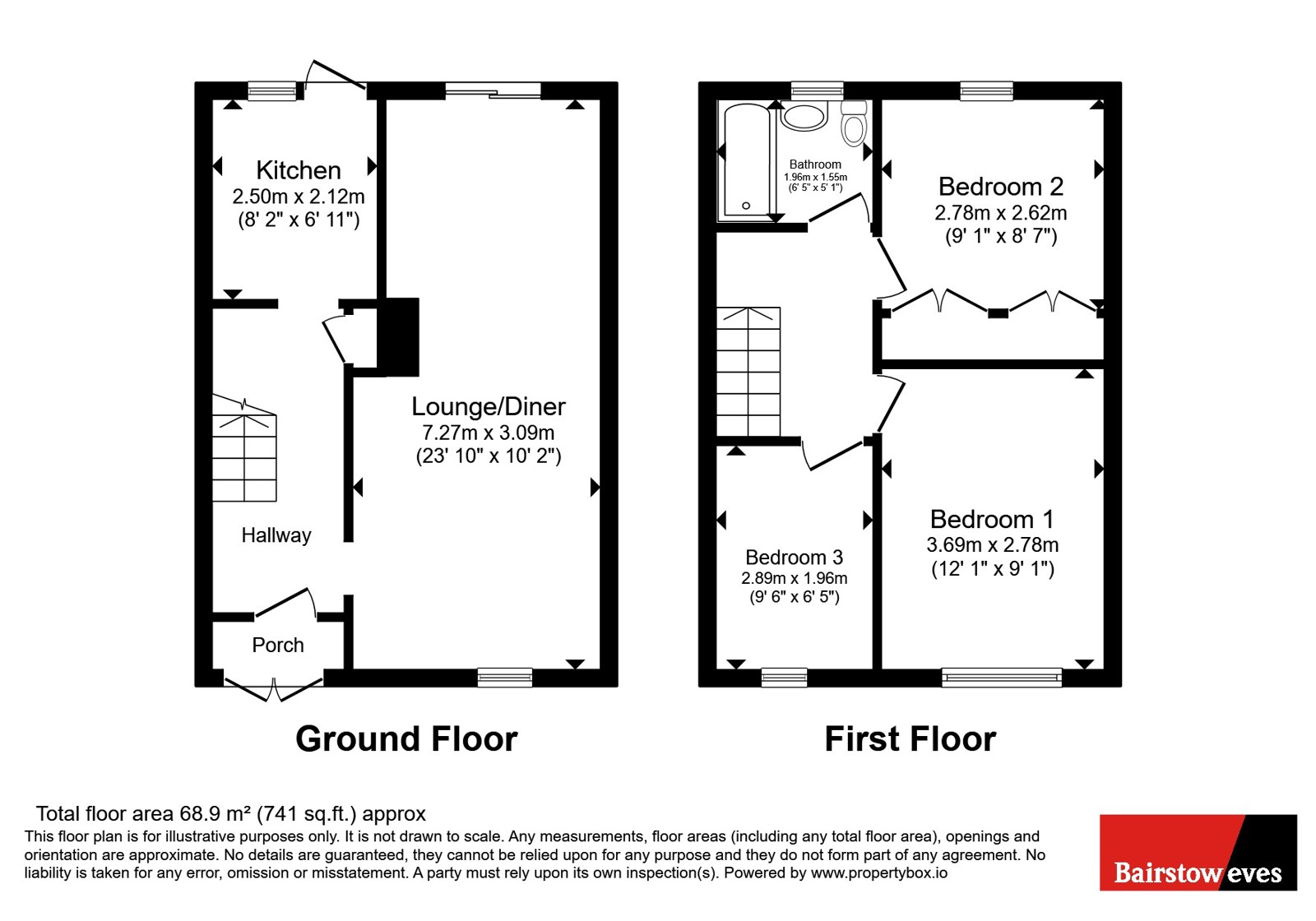 294, Lodge Lane, Romford floorplan