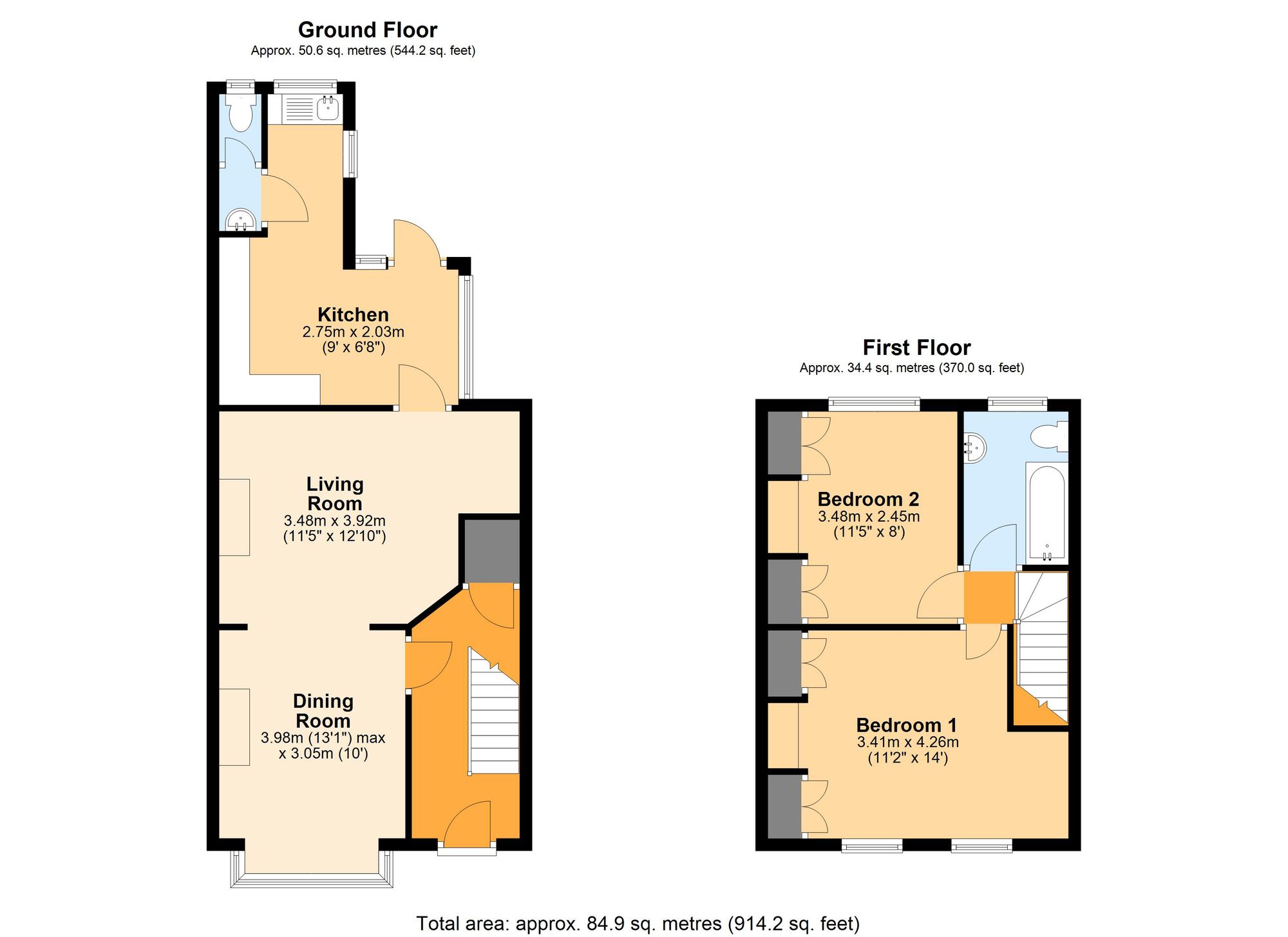 10 Stockton Road, Newport floorplan