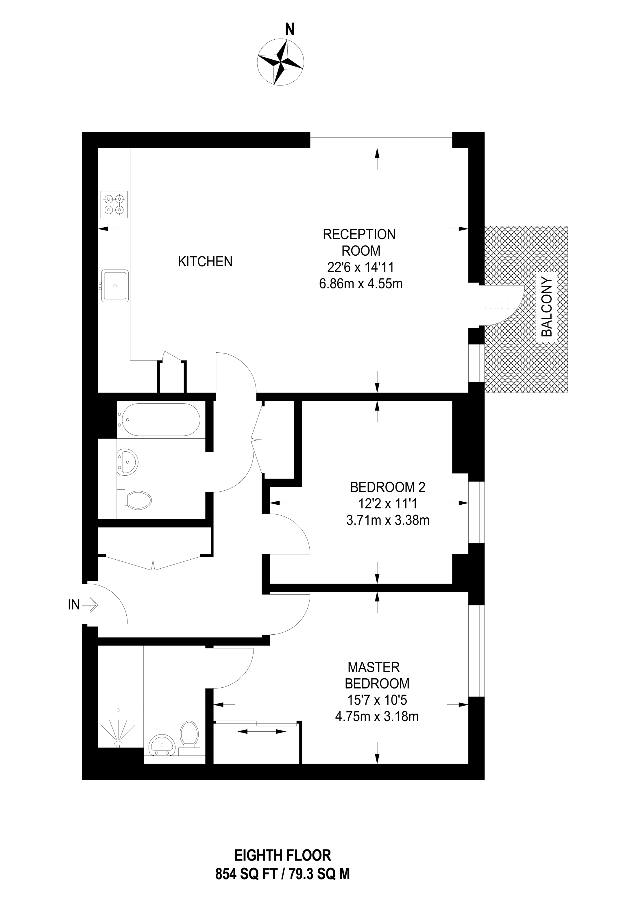 2 Bedrooms Flat to rent in Barry Blandford Way, Bow E3