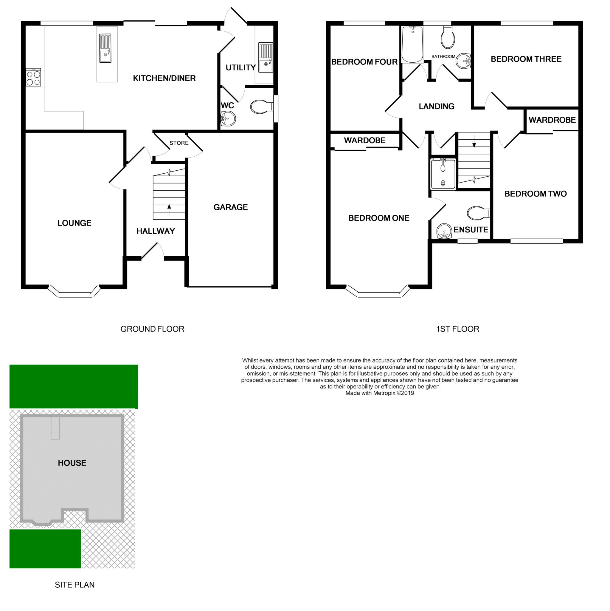 4 Bedrooms Detached house for sale in Hulme Close, Bromborough, Wirral CH62