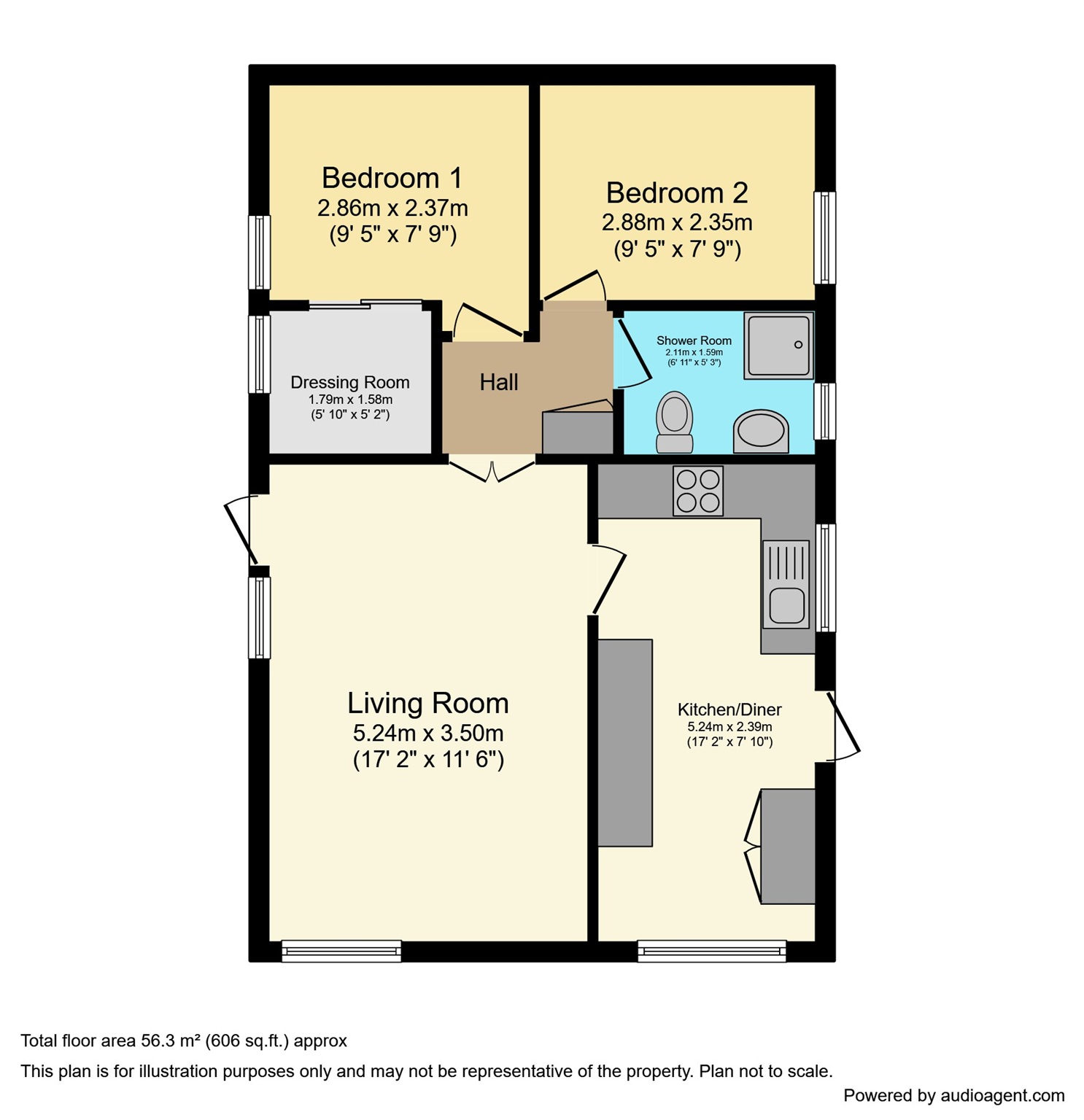 10, Riverside Park, Mill Lane, Winsford floorplan