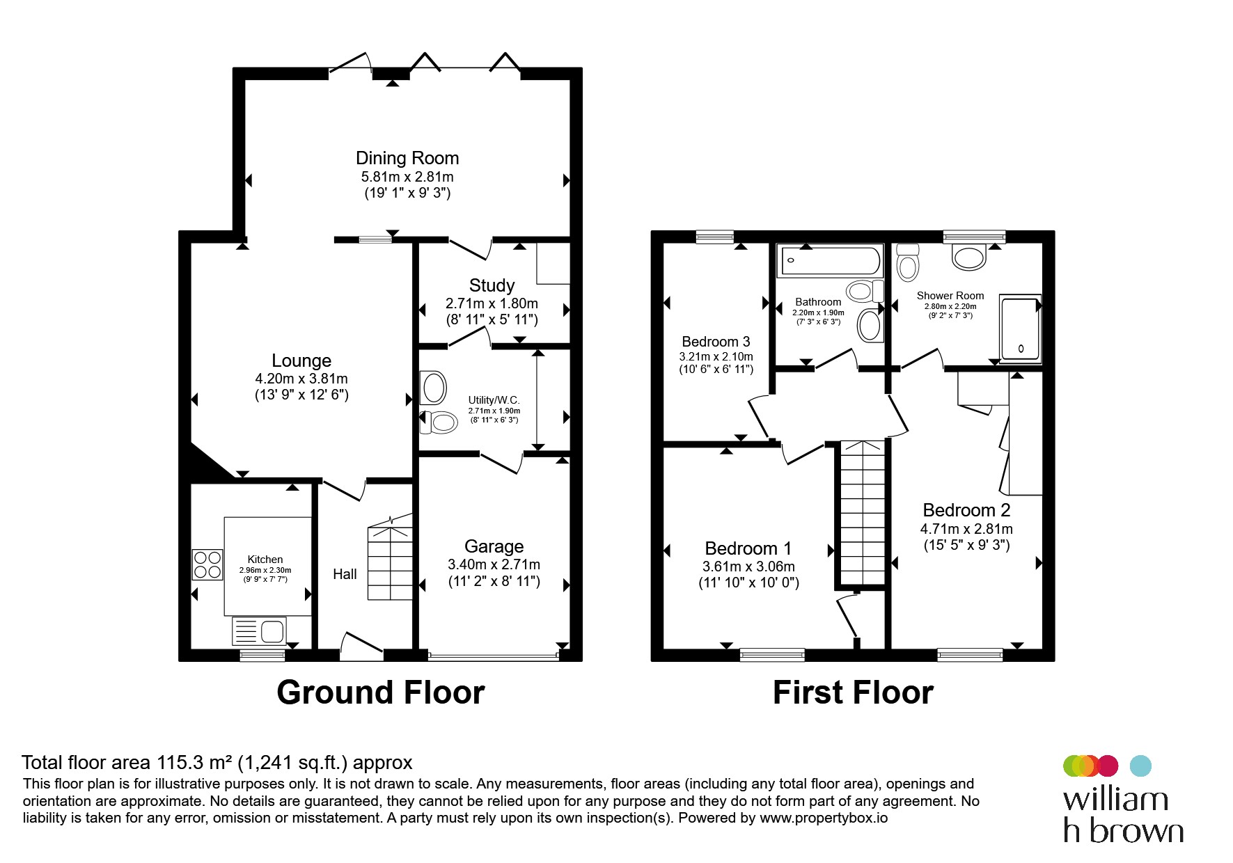 10, Spring Way, Halstead floorplan