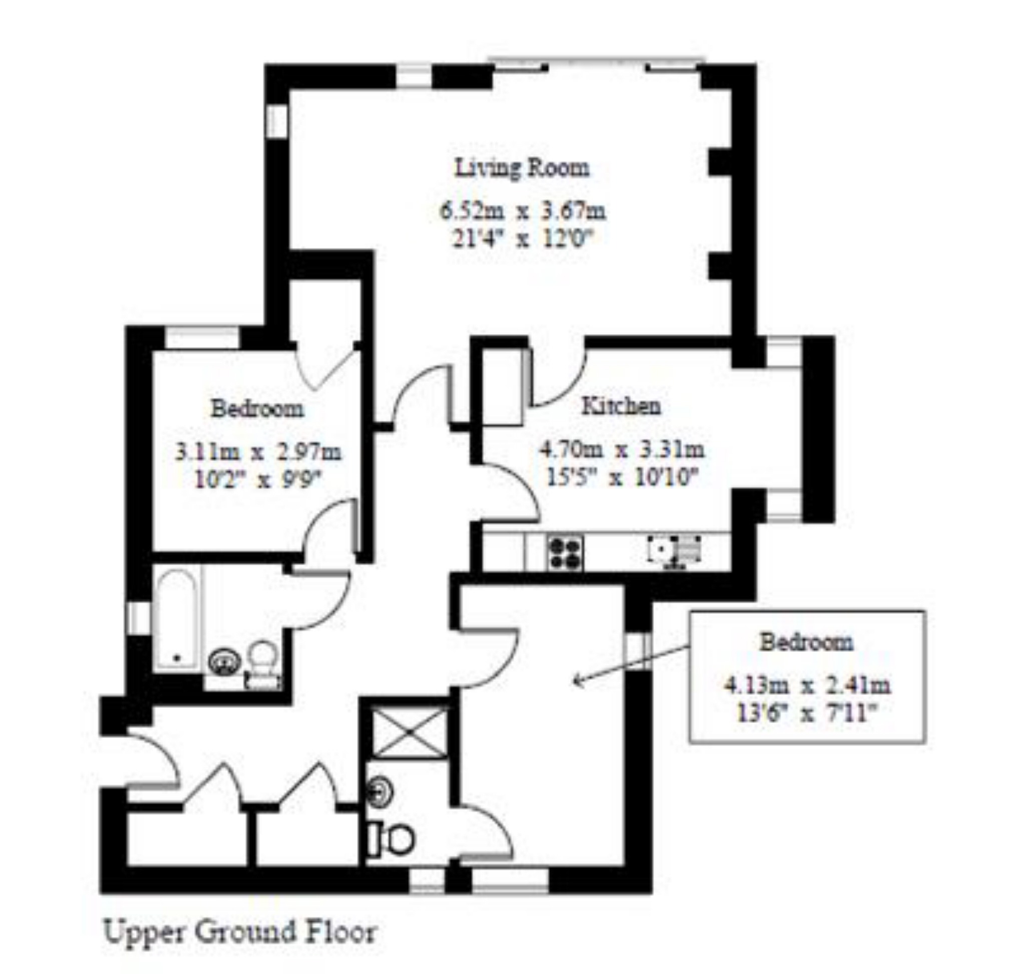 2 Bedrooms Flat for sale in Plot 2, Burnside Court, Tunbridge Wells, Kent TN2