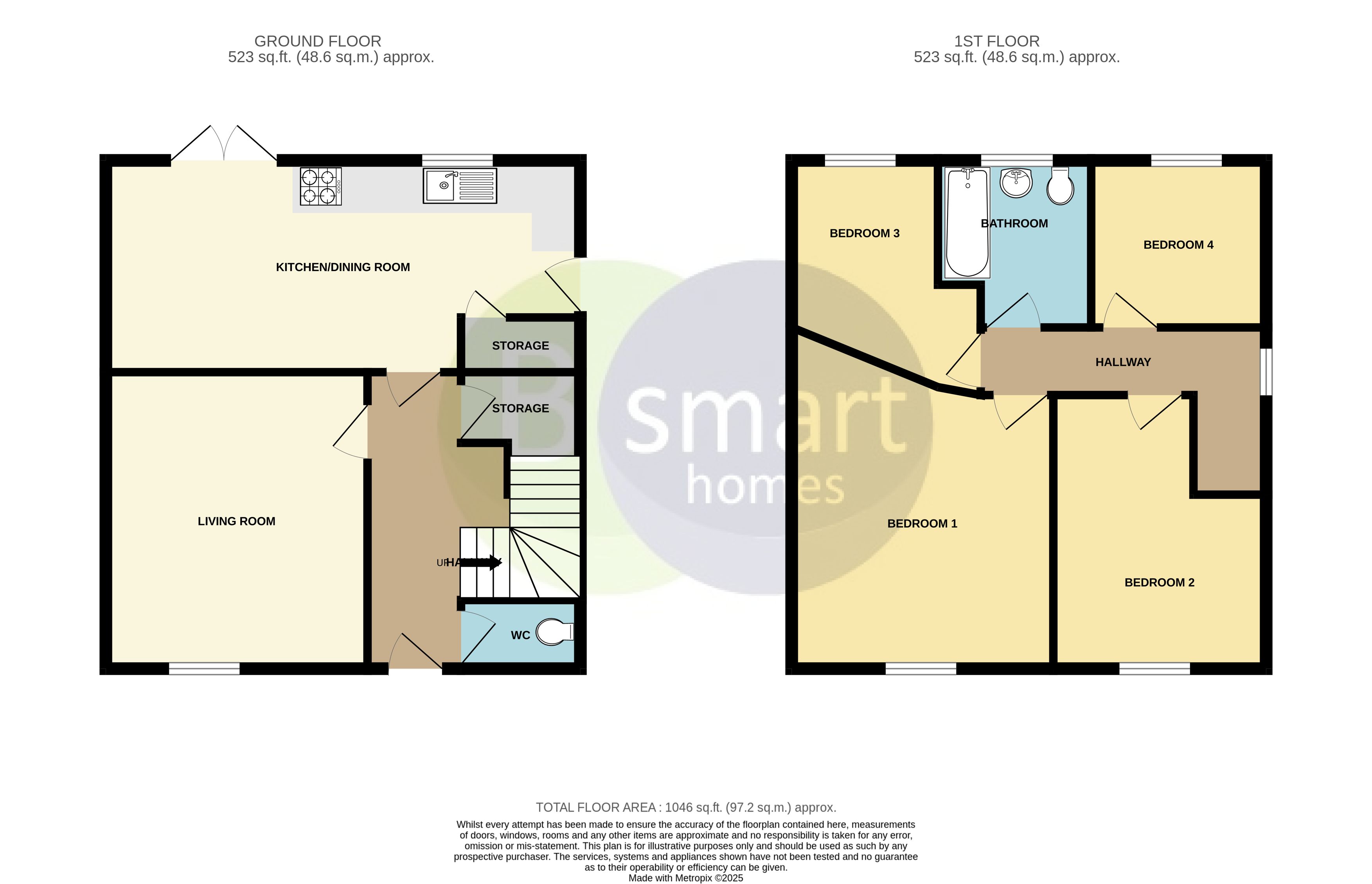 38, Washington Road, Rotherham floorplan