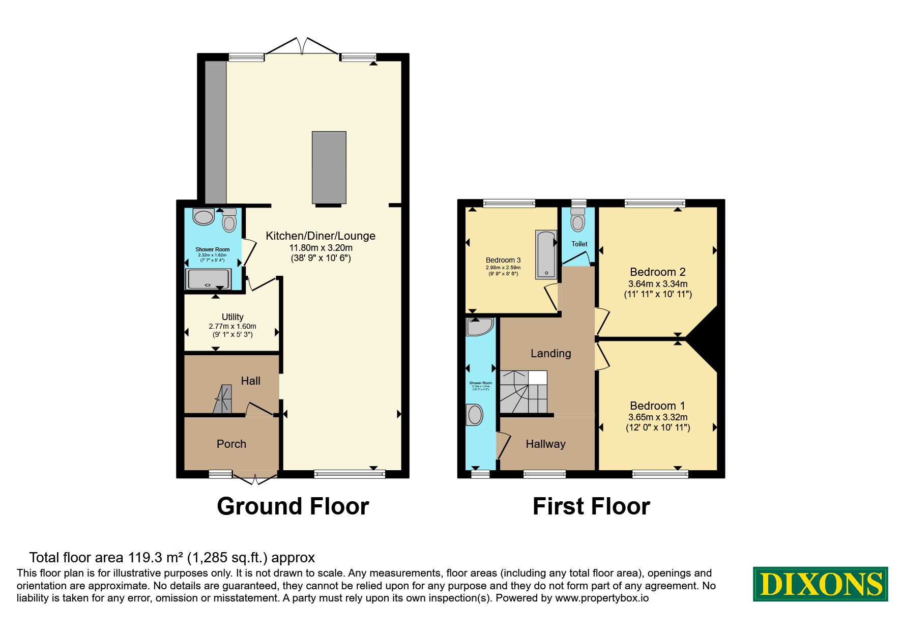 97, Common Lane, West Midlands floorplan