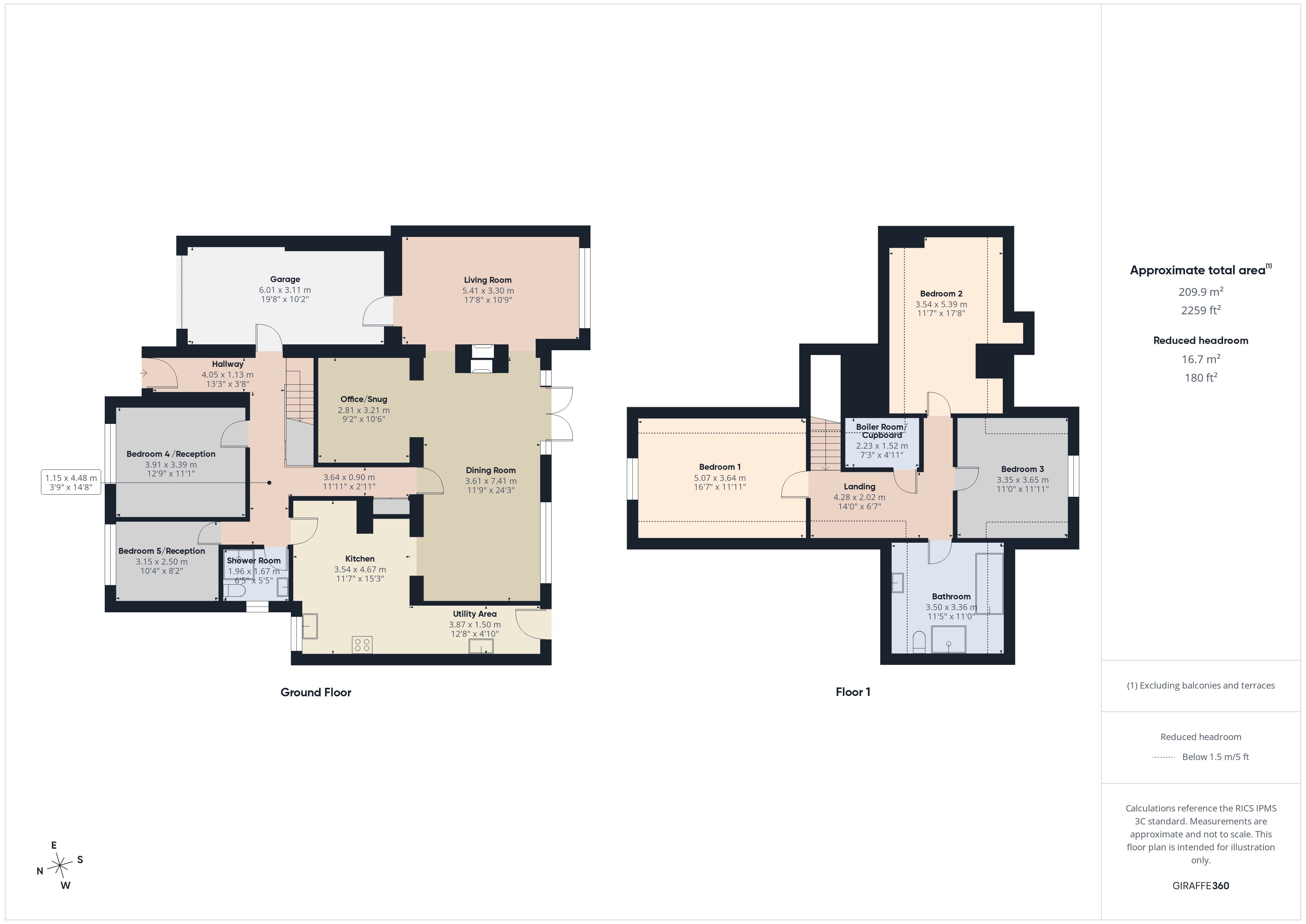59, Philip Drive, High Wycombe floorplan