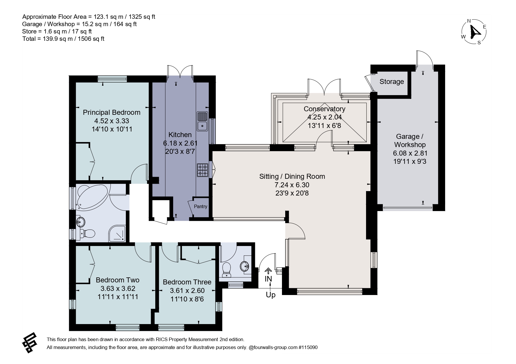 Borodel,, Rissington Road, Cheltenham floorplan