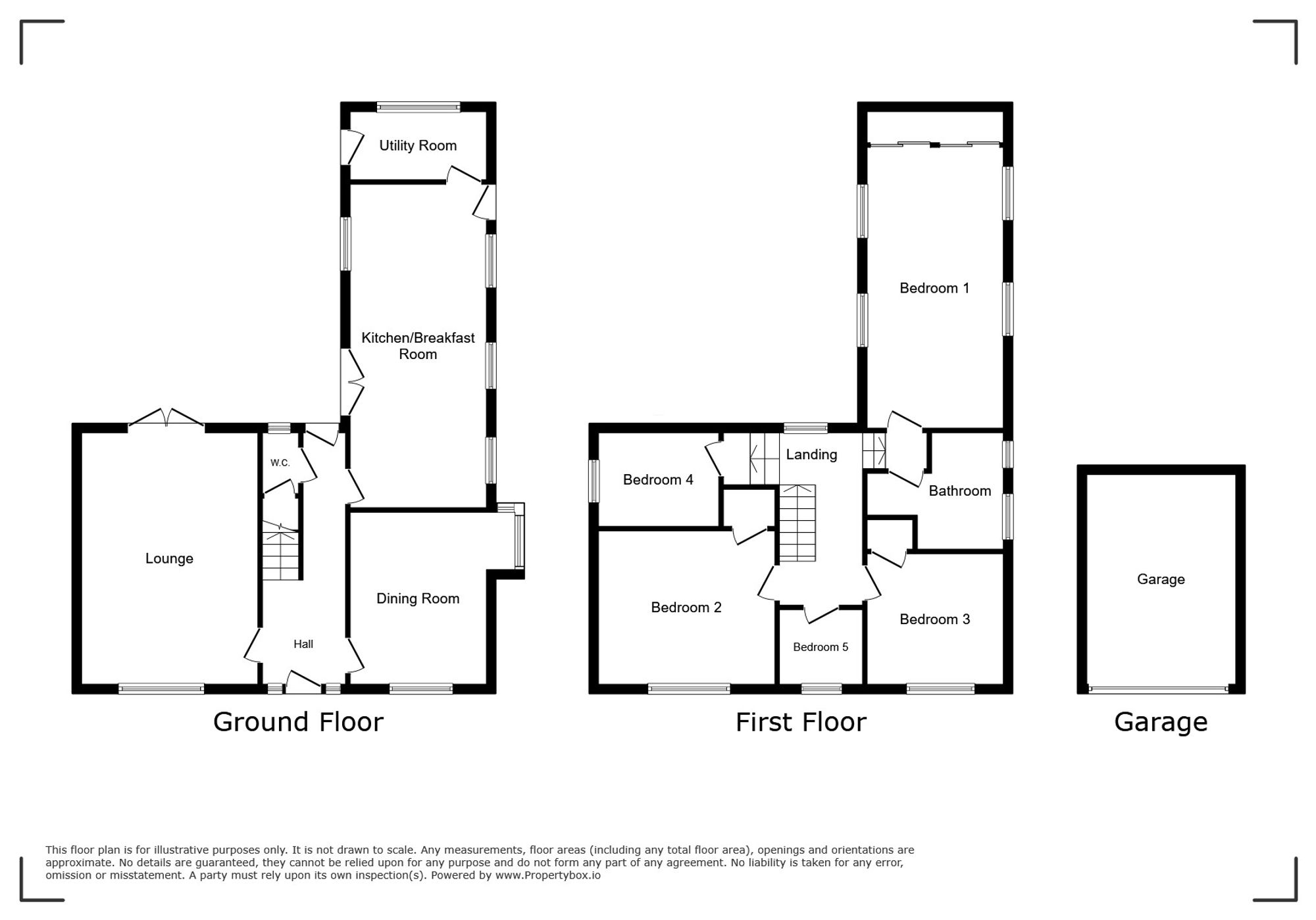 8 Penrhos Road, Colwyn Bay floorplan