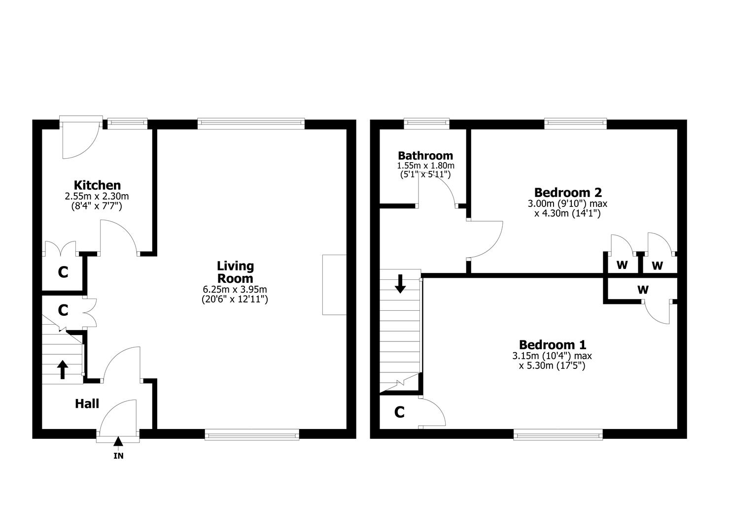 76, Westcliff, Dumbarton floorplan