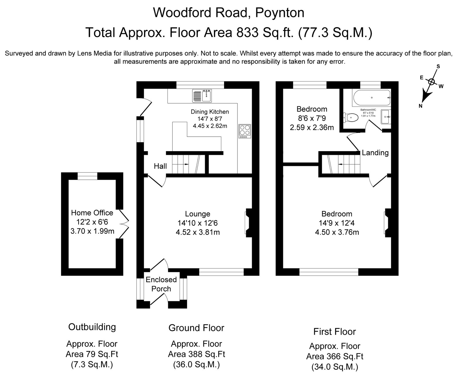 Ambleside, Woodford Road, Stockport floorplan