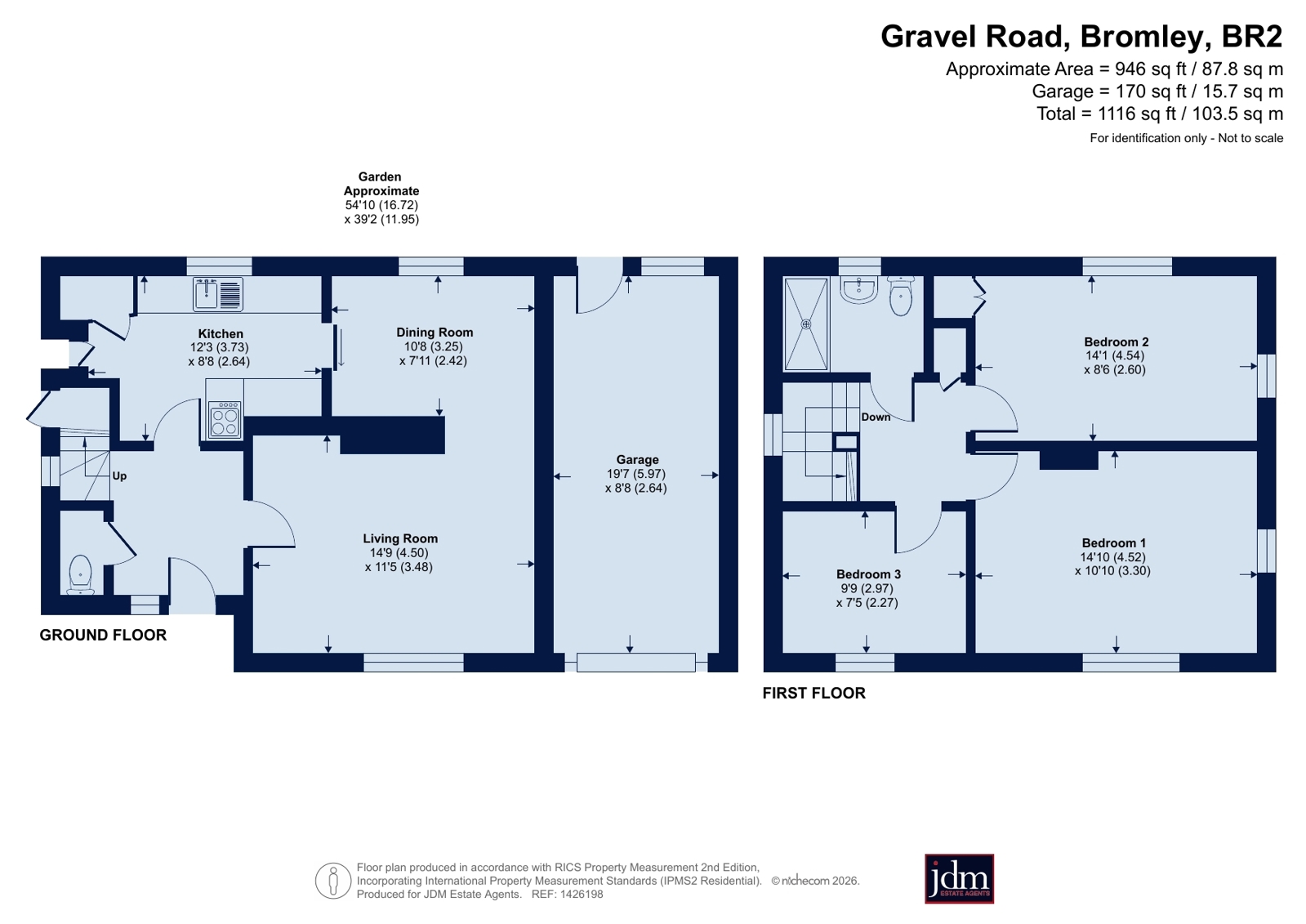 119, Gravel Road, Bromley floorplan