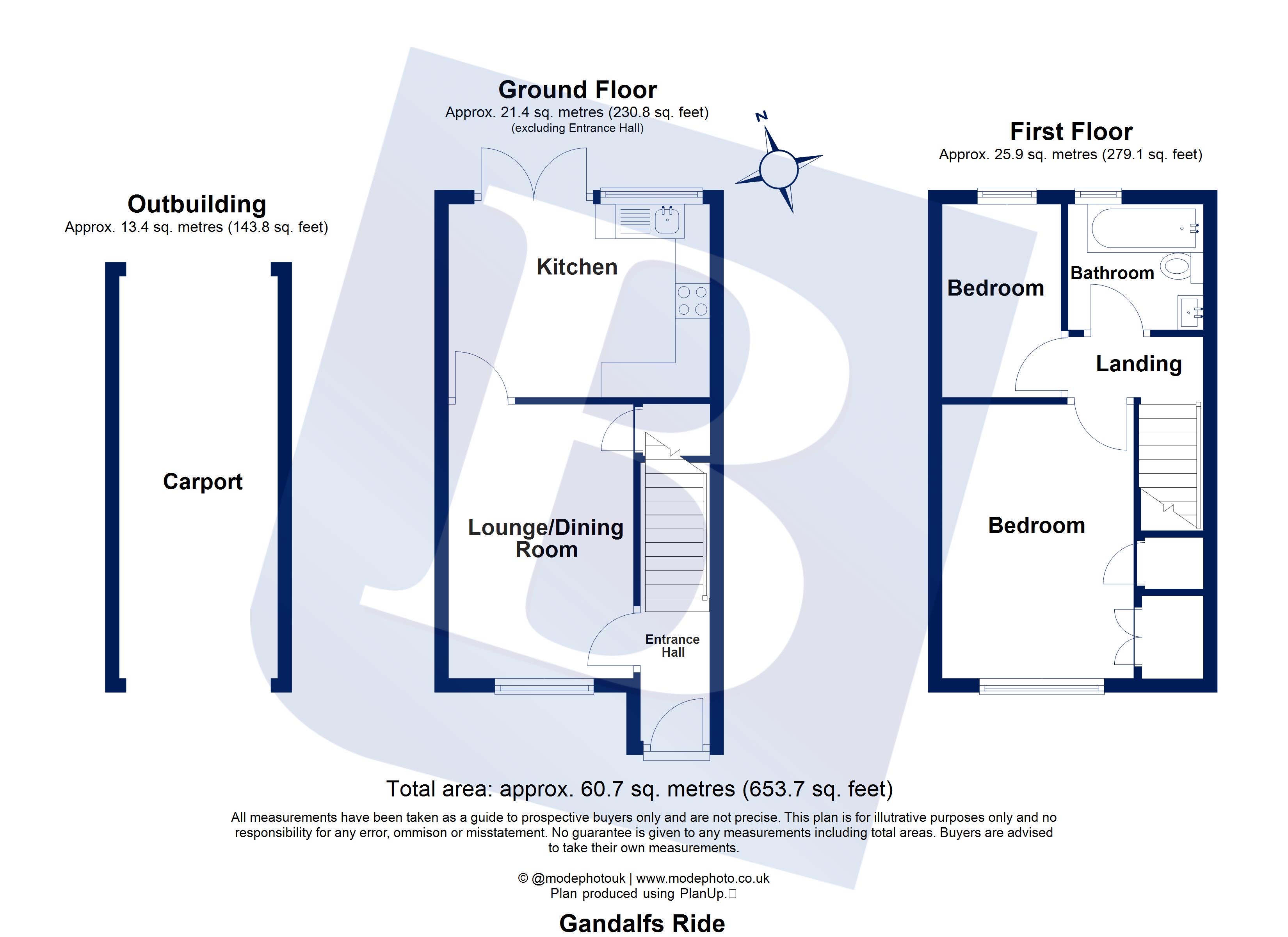 35, Gandalfs Ride, Chelmsford floorplan