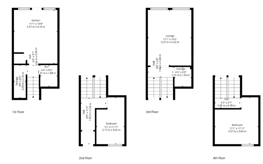 361, Greenrigg Road, Glasgow floorplan
